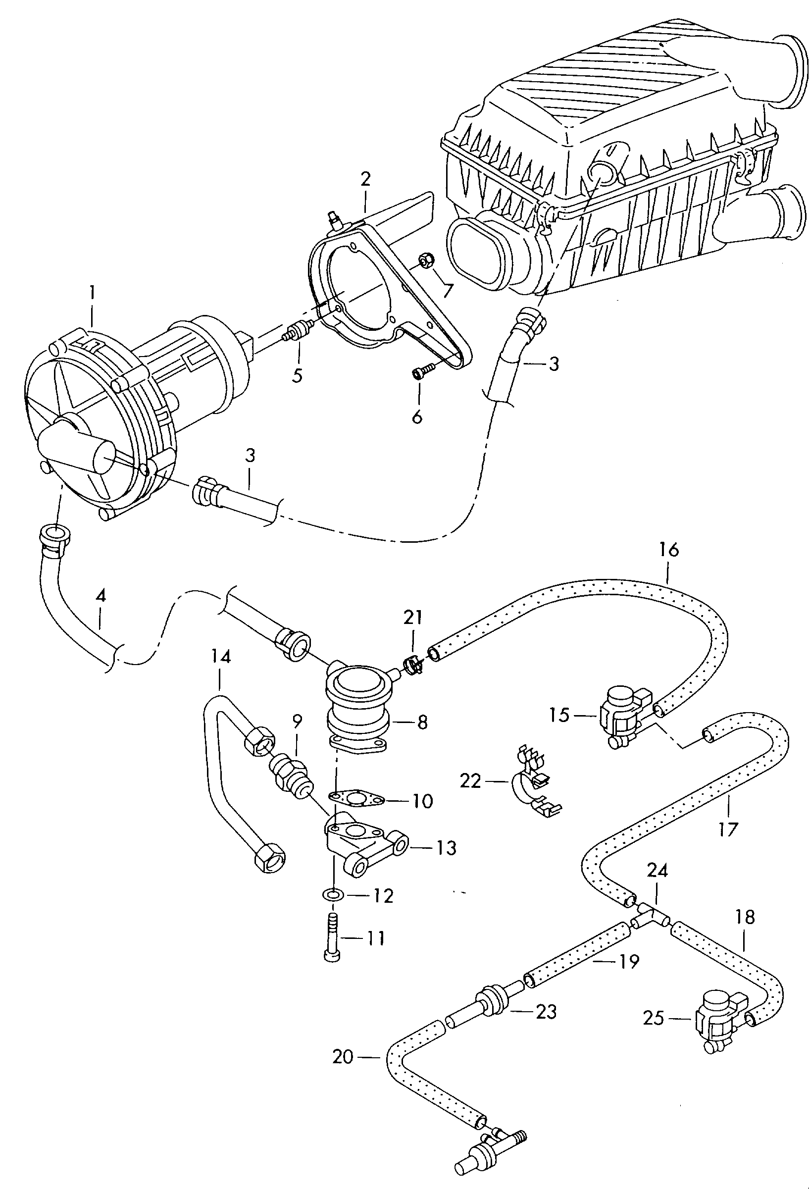 VAG 1J0 131 128 - Voolik,Õhuvarustus onlydrive.pro