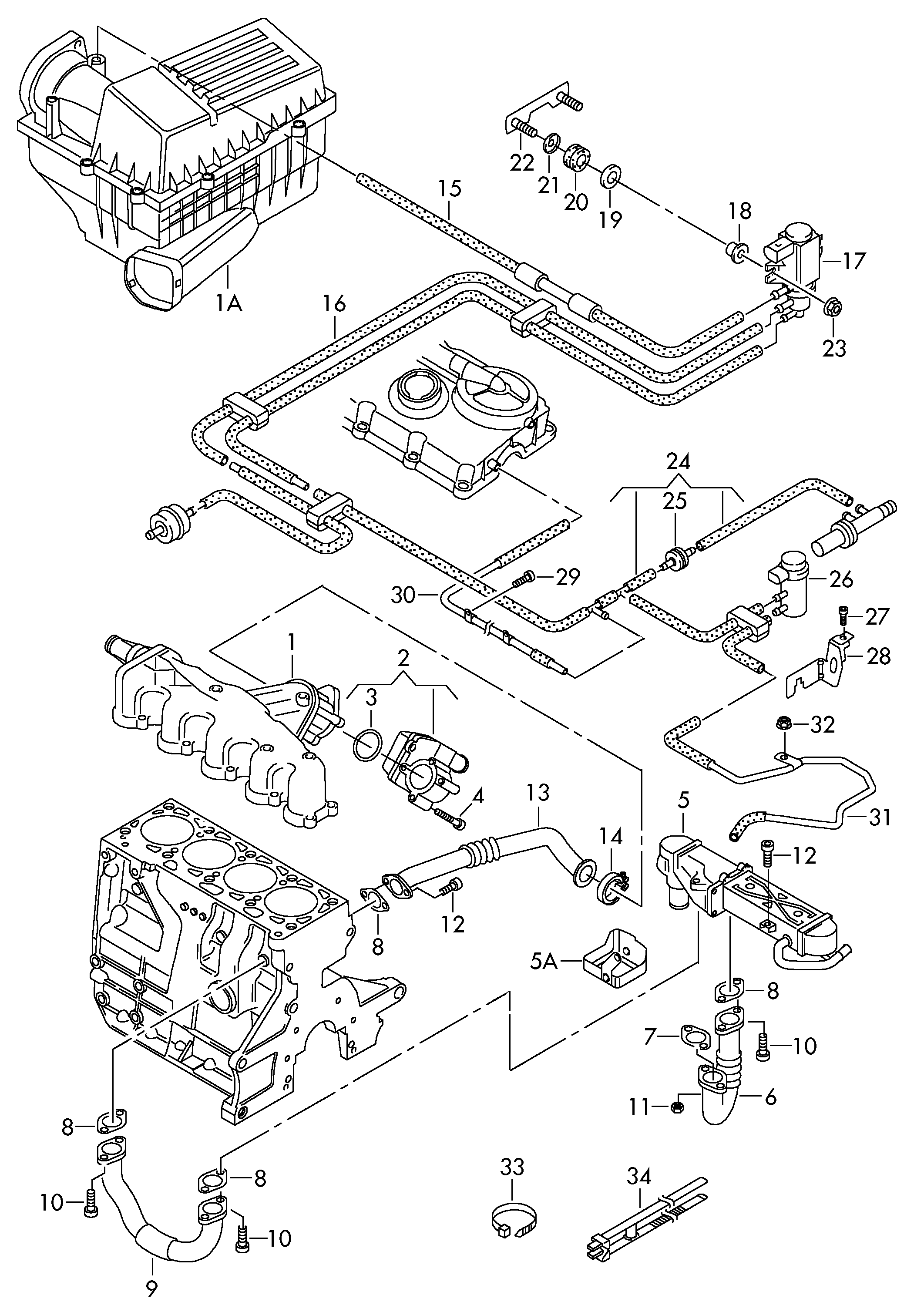 VAG 03K131547C - Seal, EGR valve onlydrive.pro