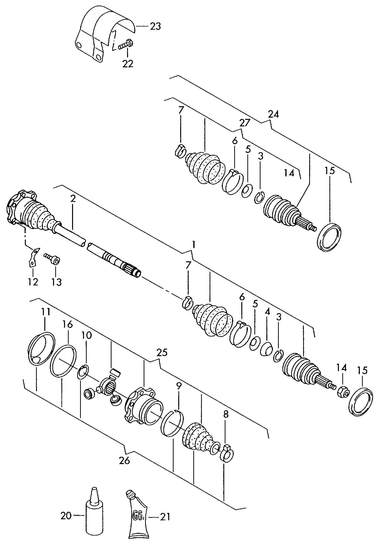 Seat 6Q0 498 099 E - Шарнирный комплект, ШРУС, приводной вал onlydrive.pro