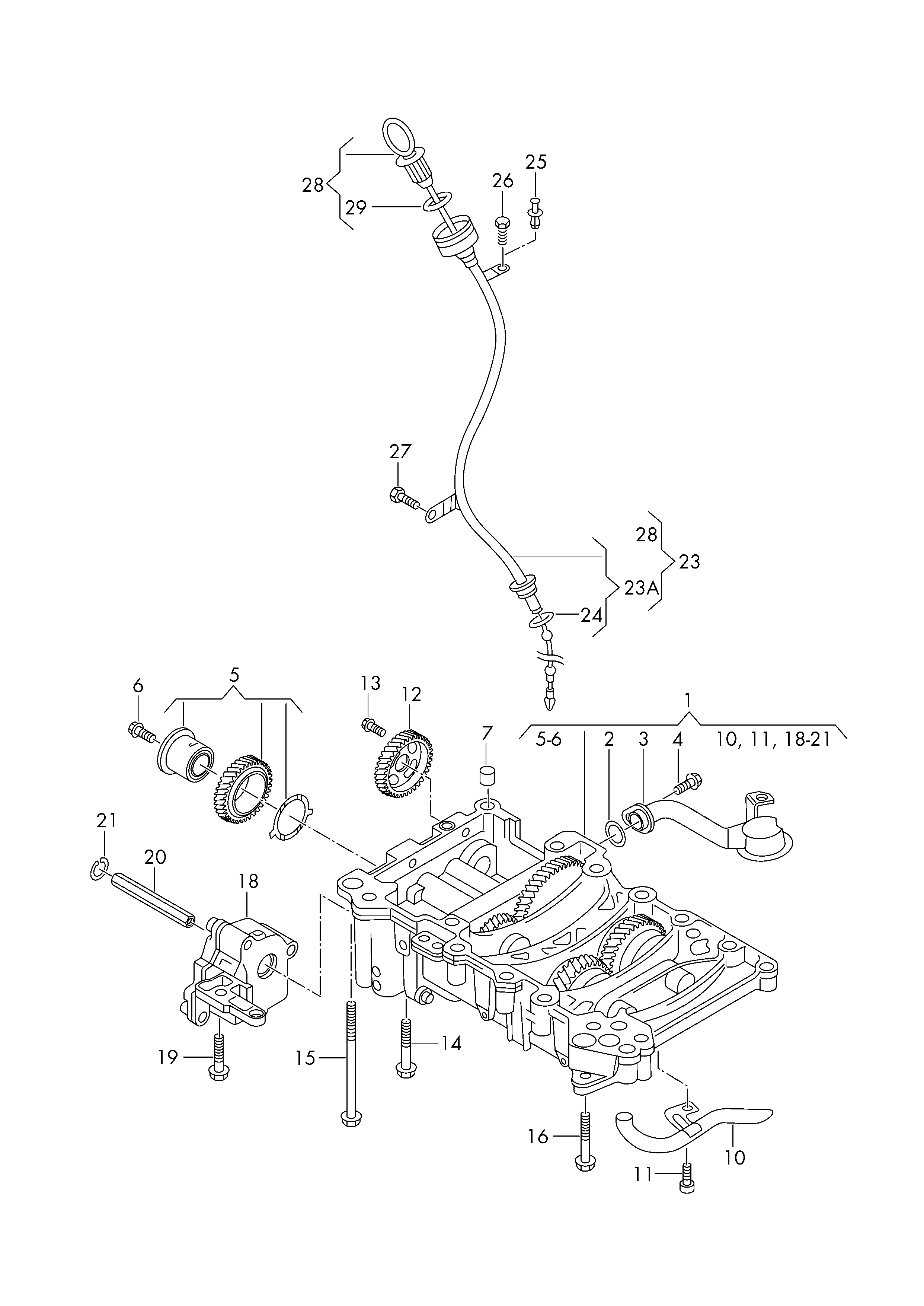 Seat 03L 115 105 D - Õlipump onlydrive.pro