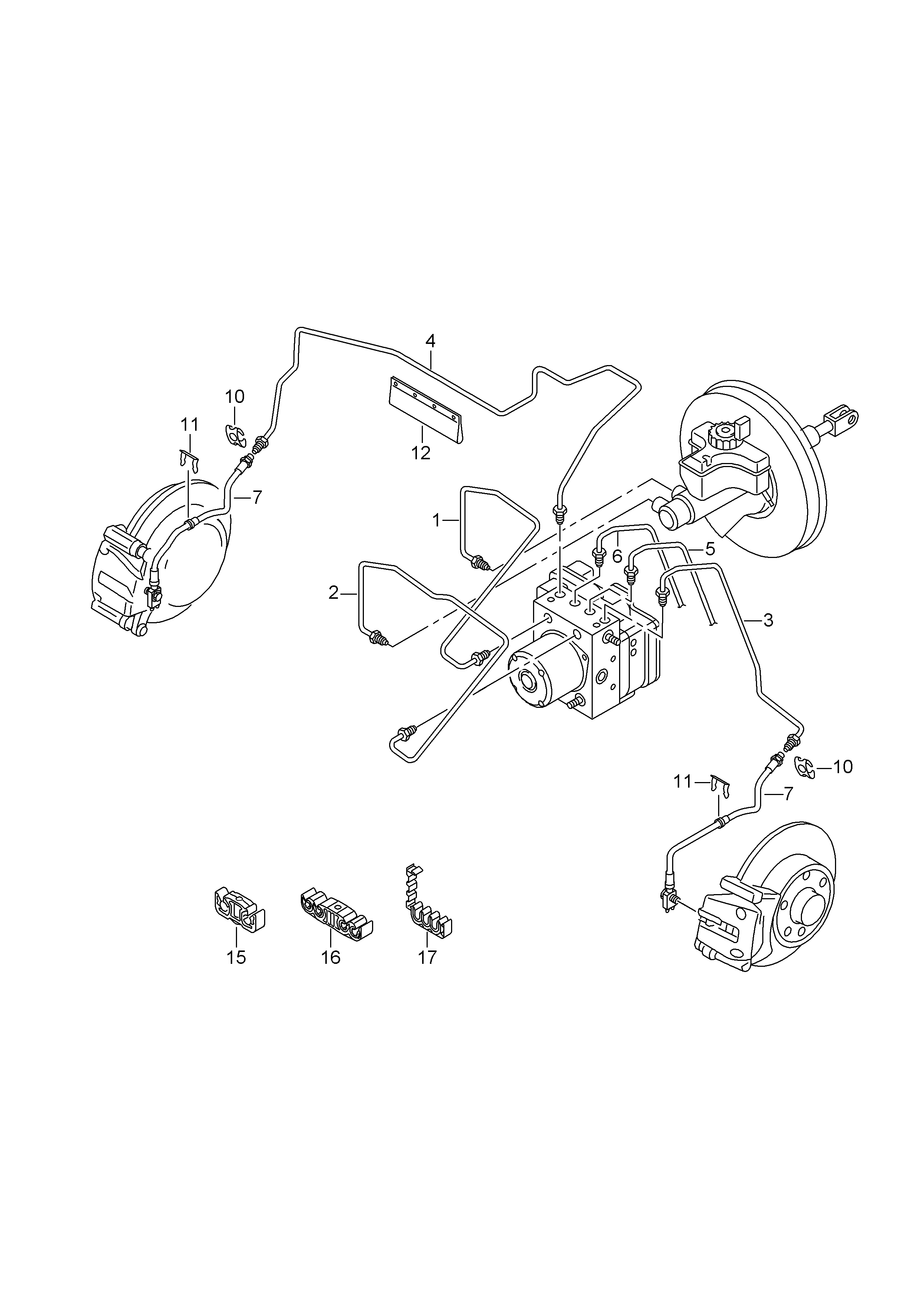 Seat 6R0 611 701 J - Pidurivoolik onlydrive.pro