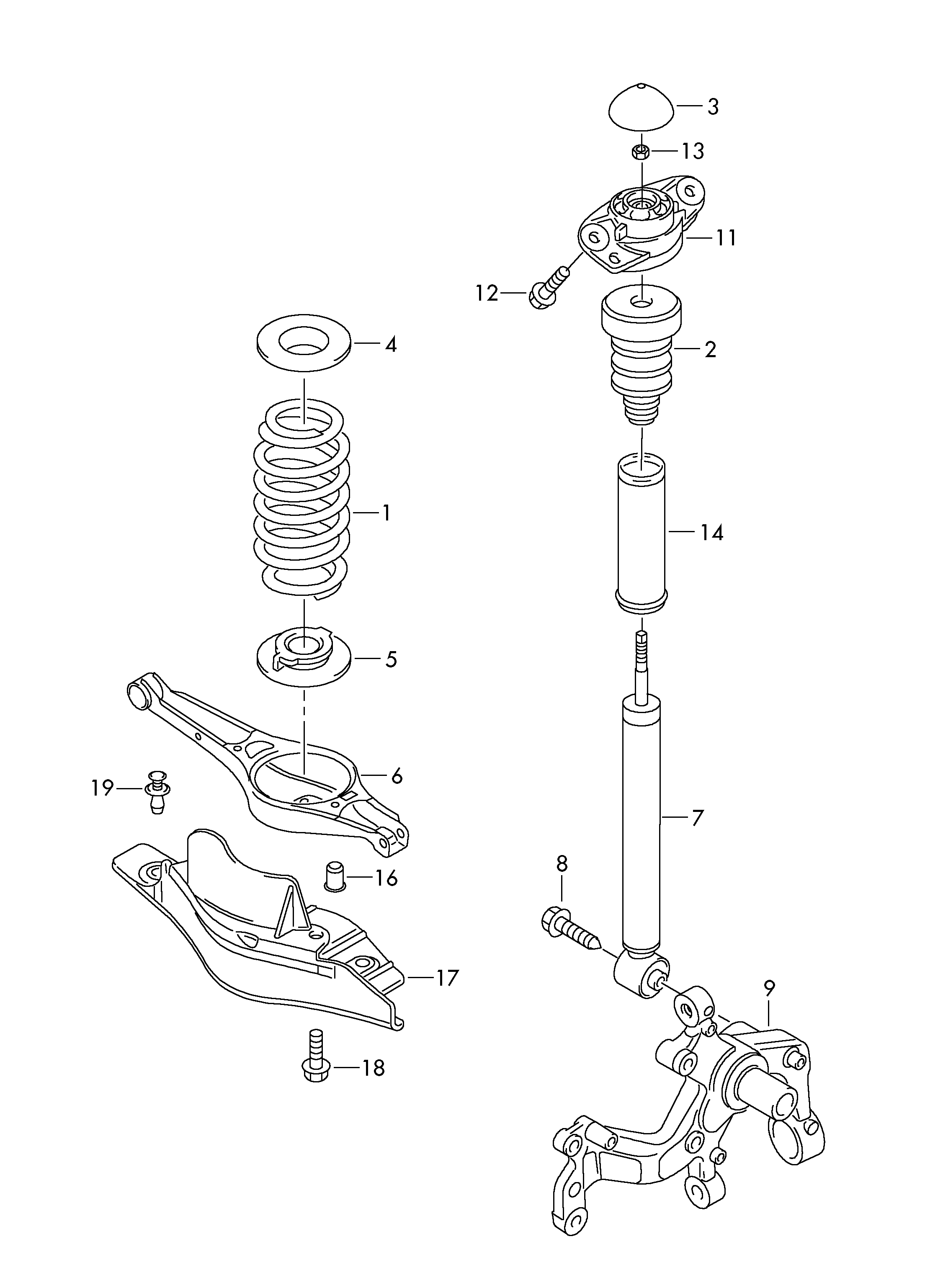 VW 3C0 513 049 BF - Amortizators onlydrive.pro