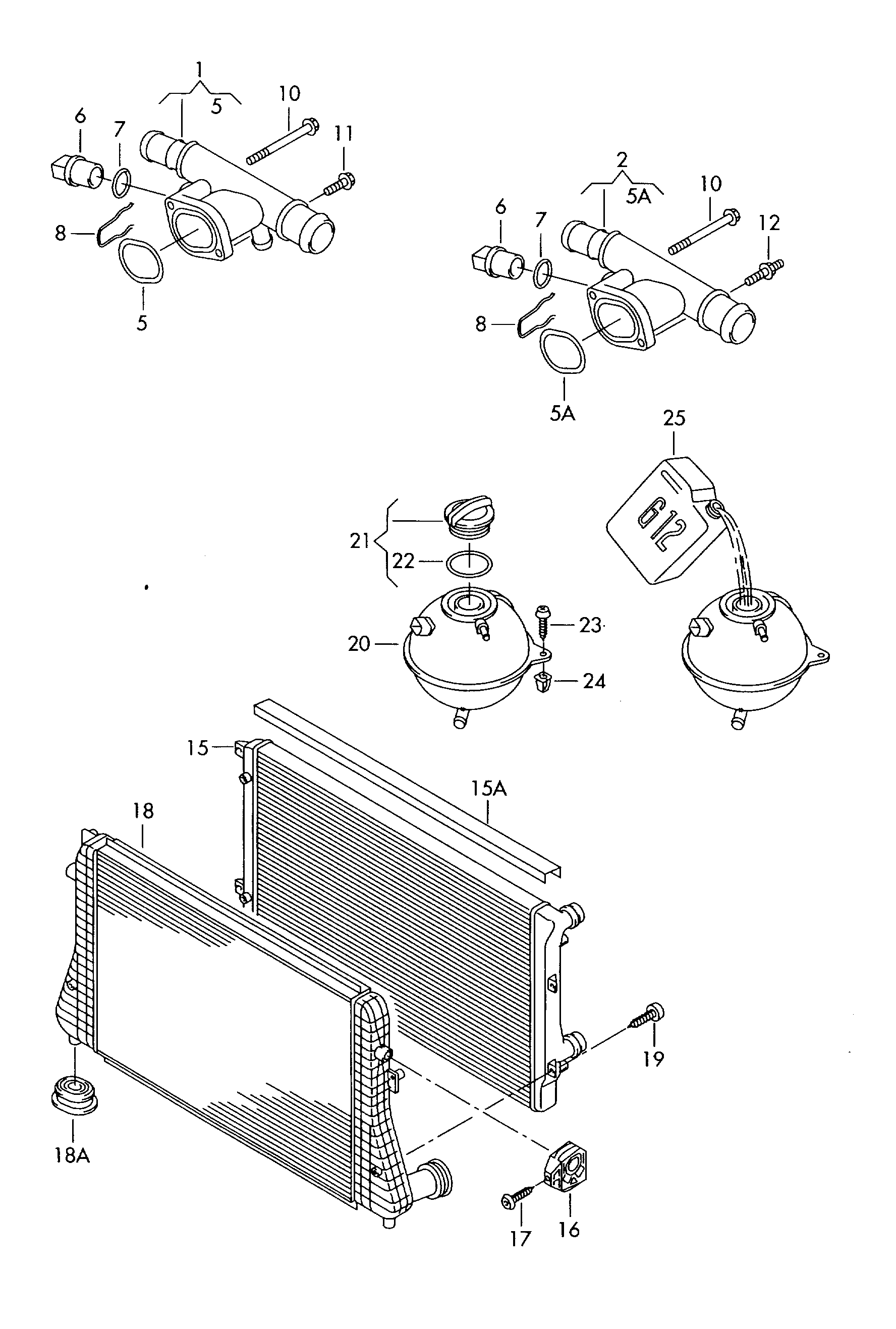 Seat 1K0 121 251 DP - Radiaator,mootorijahutus onlydrive.pro