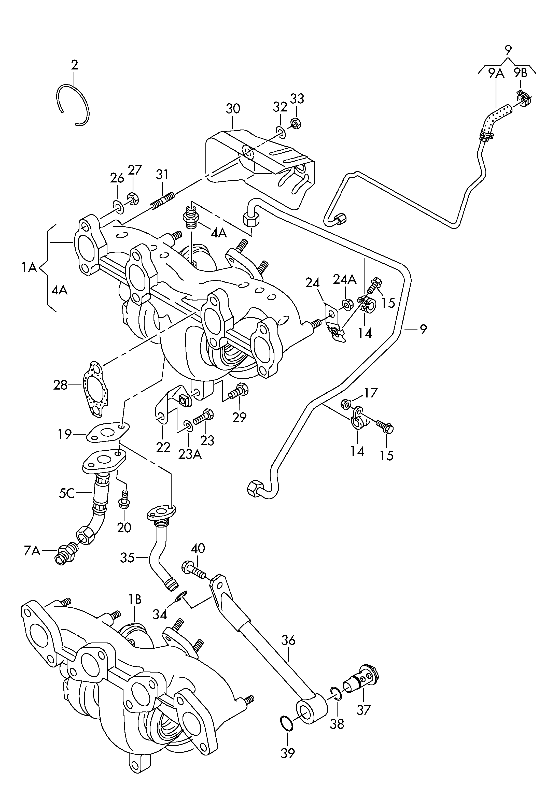 Seat 03L 145 757M - Gasket, charger onlydrive.pro