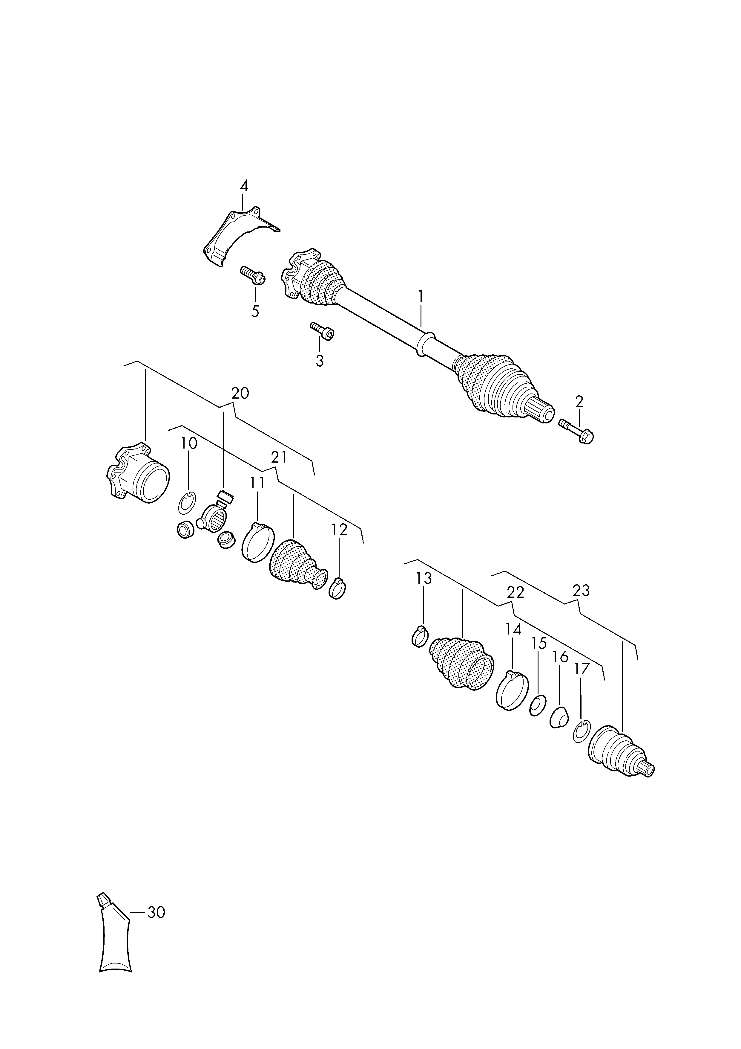 Skoda 1K0 407 271 LK - Drive Shaft onlydrive.pro