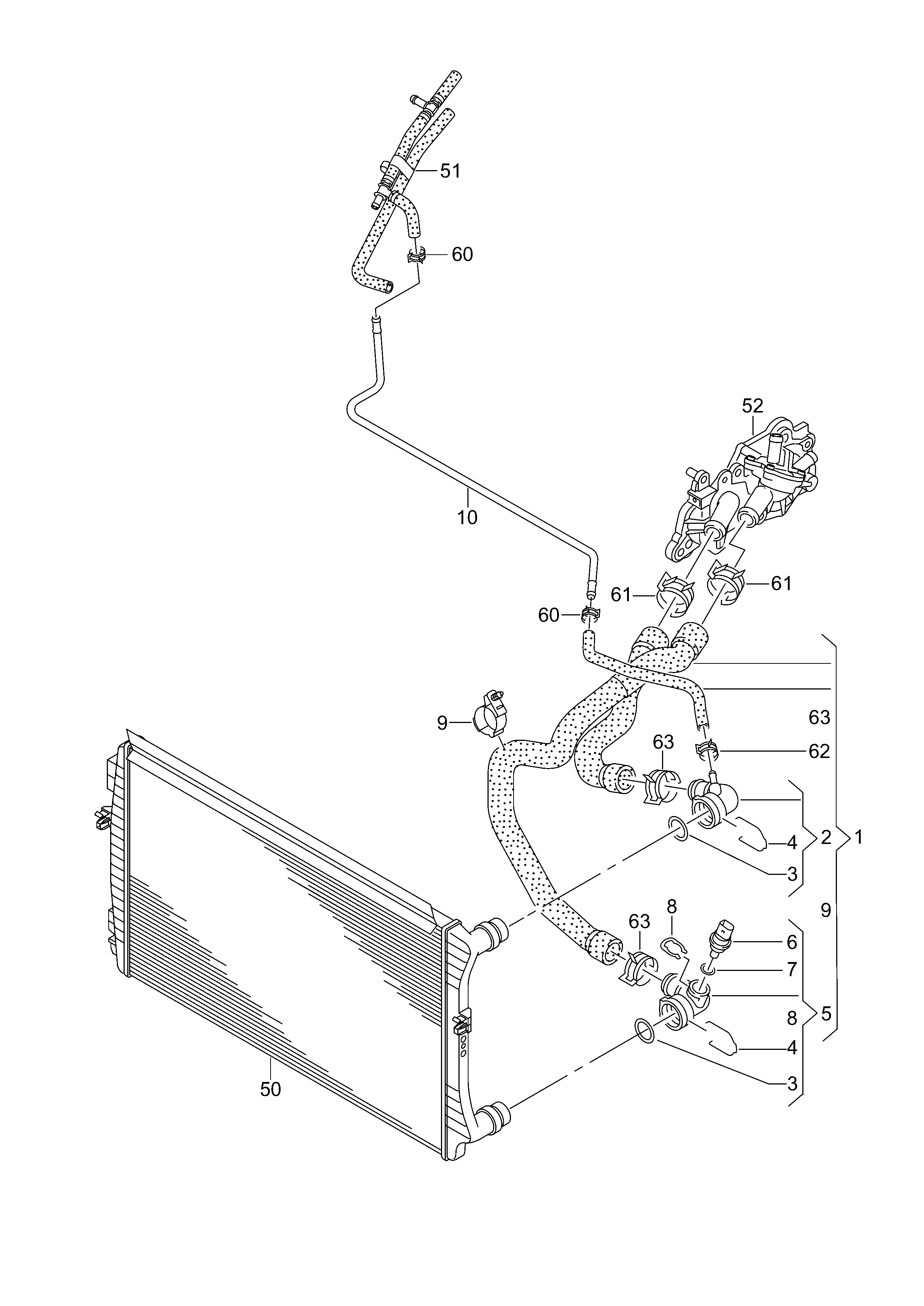 Seat 5Q0122291BQ - Coolant Flange onlydrive.pro