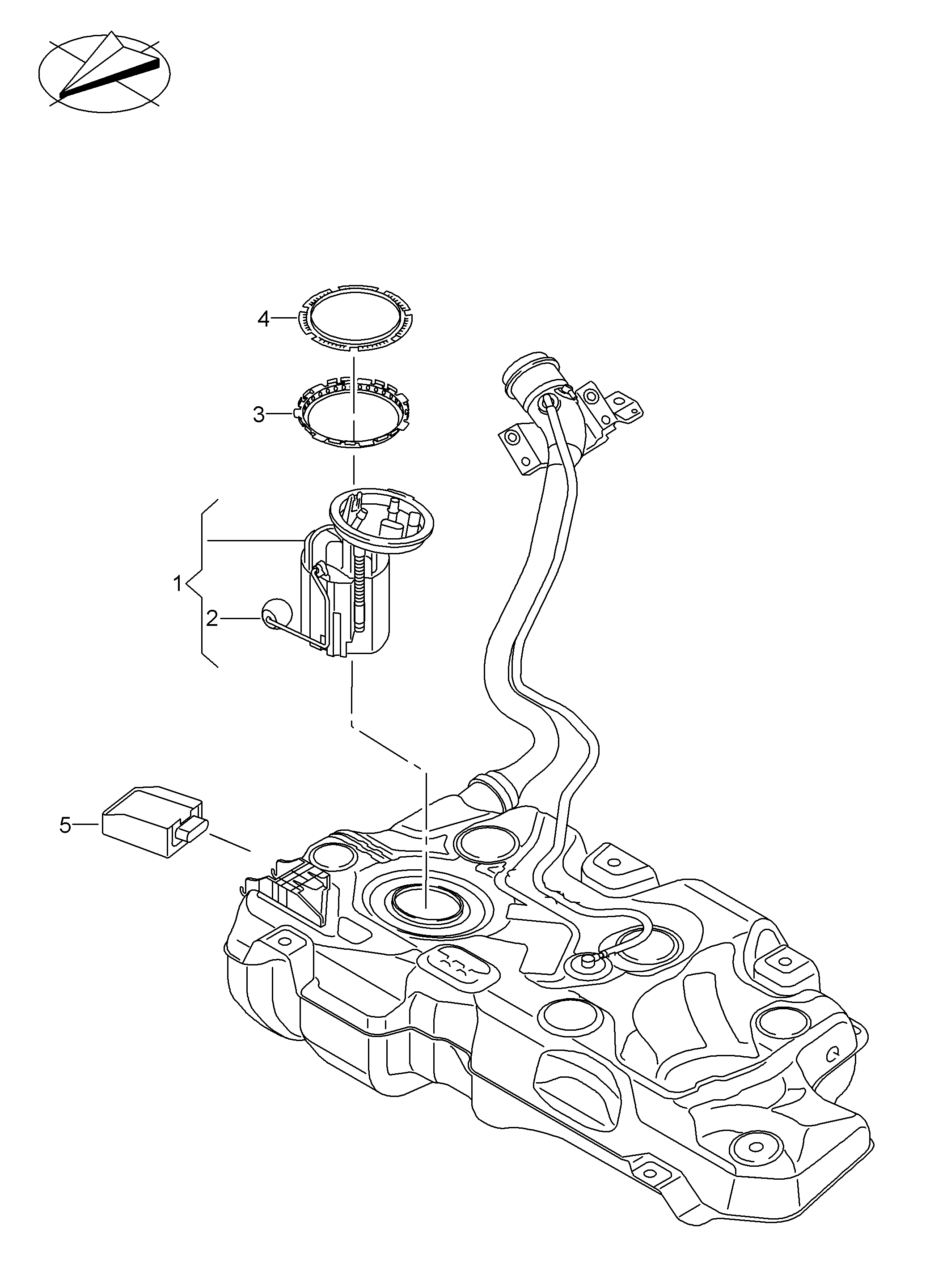 Seat 5Q0906093A - Rele, polttoainepumppu onlydrive.pro