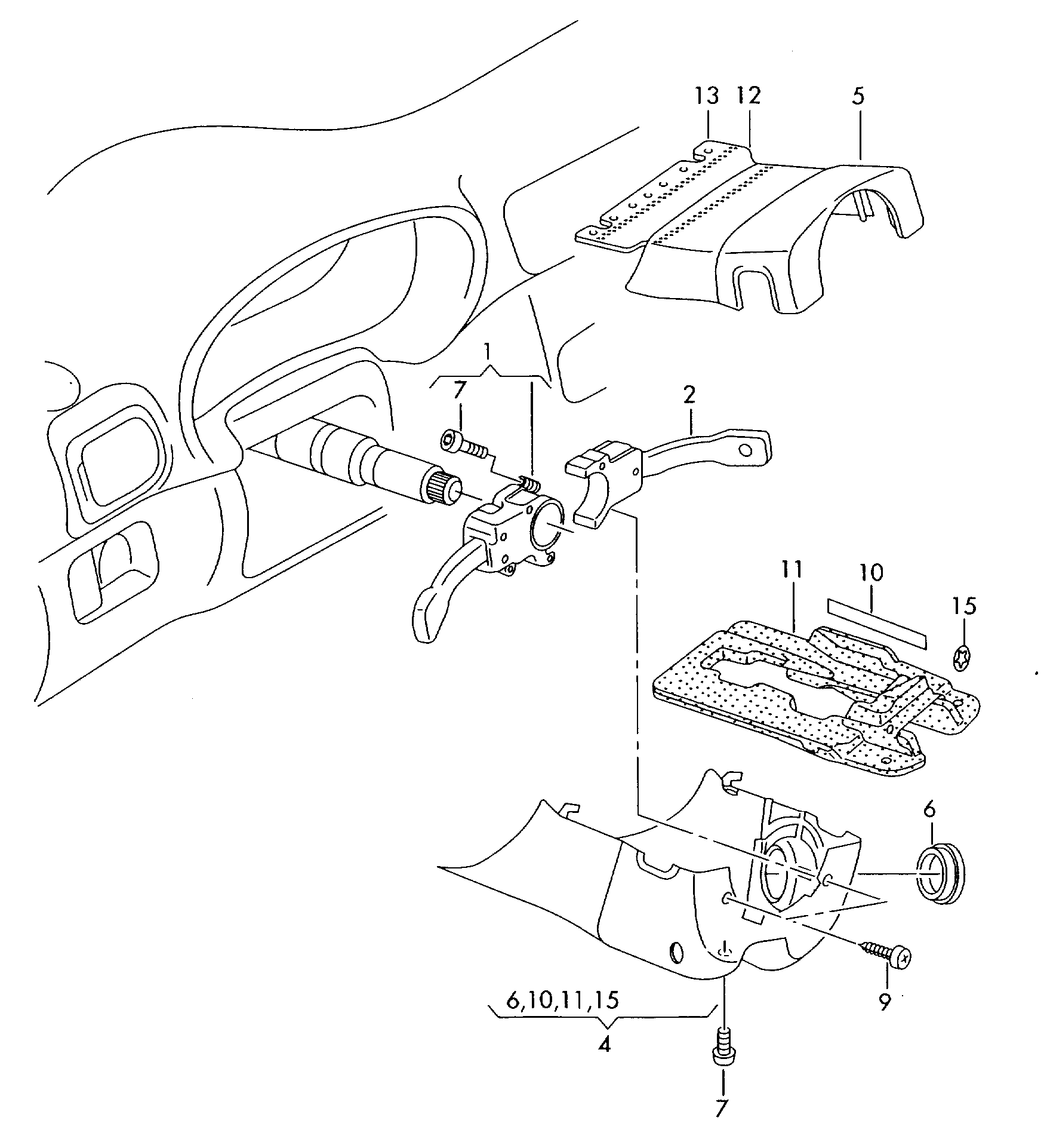 Seat 8L0 953 513 G - Kytkin, ohjausakseli onlydrive.pro