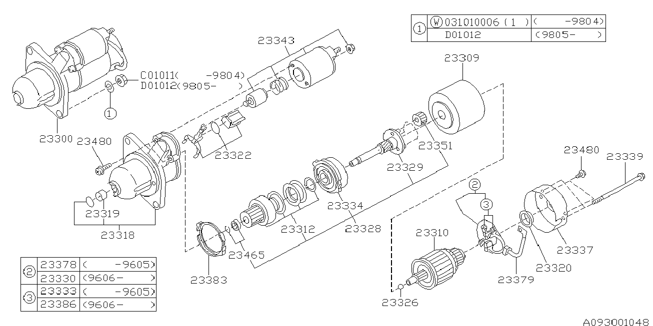 Subaru 23300-AA390 - Starter onlydrive.pro