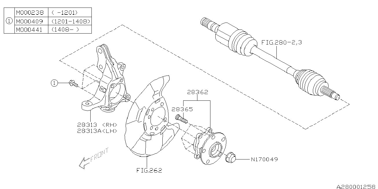 Subaru 902170049 - Pyöränlaakerisarja onlydrive.pro