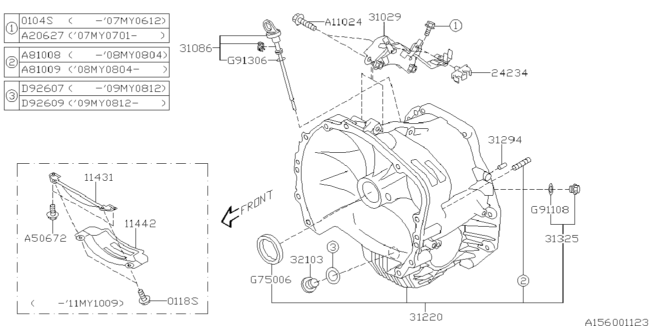 Subaru 806913060 - Blīve, Ieplūdes kolektors onlydrive.pro