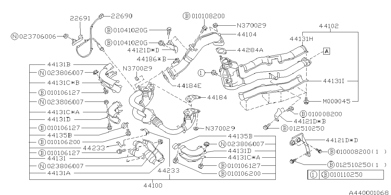 Subaru 22690AA341 - Lambda zonde onlydrive.pro