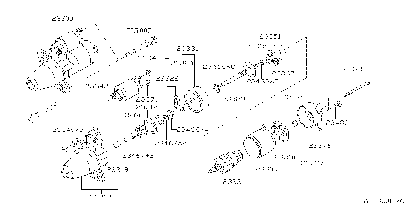 NISSAN 23300-AA420 - Starter onlydrive.pro