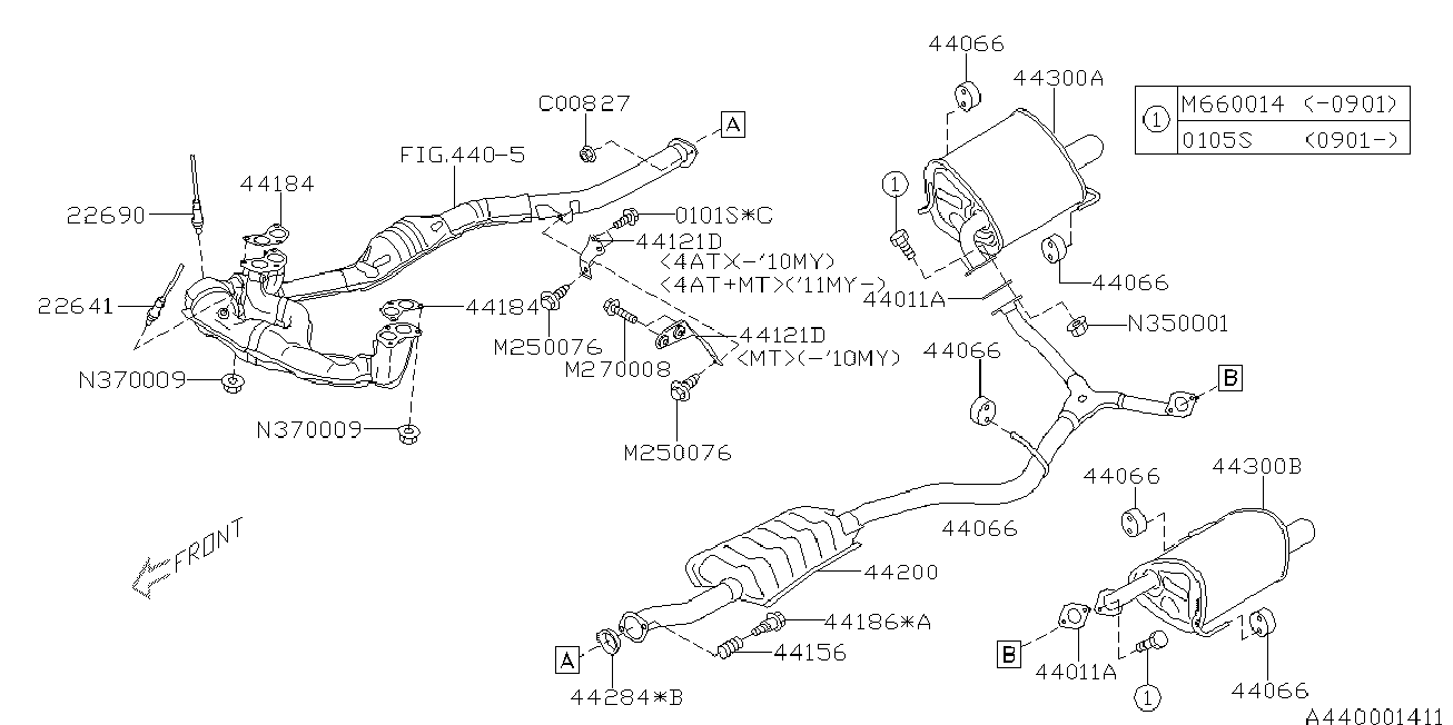 Subaru 22690AA810 - Lambda zonde onlydrive.pro