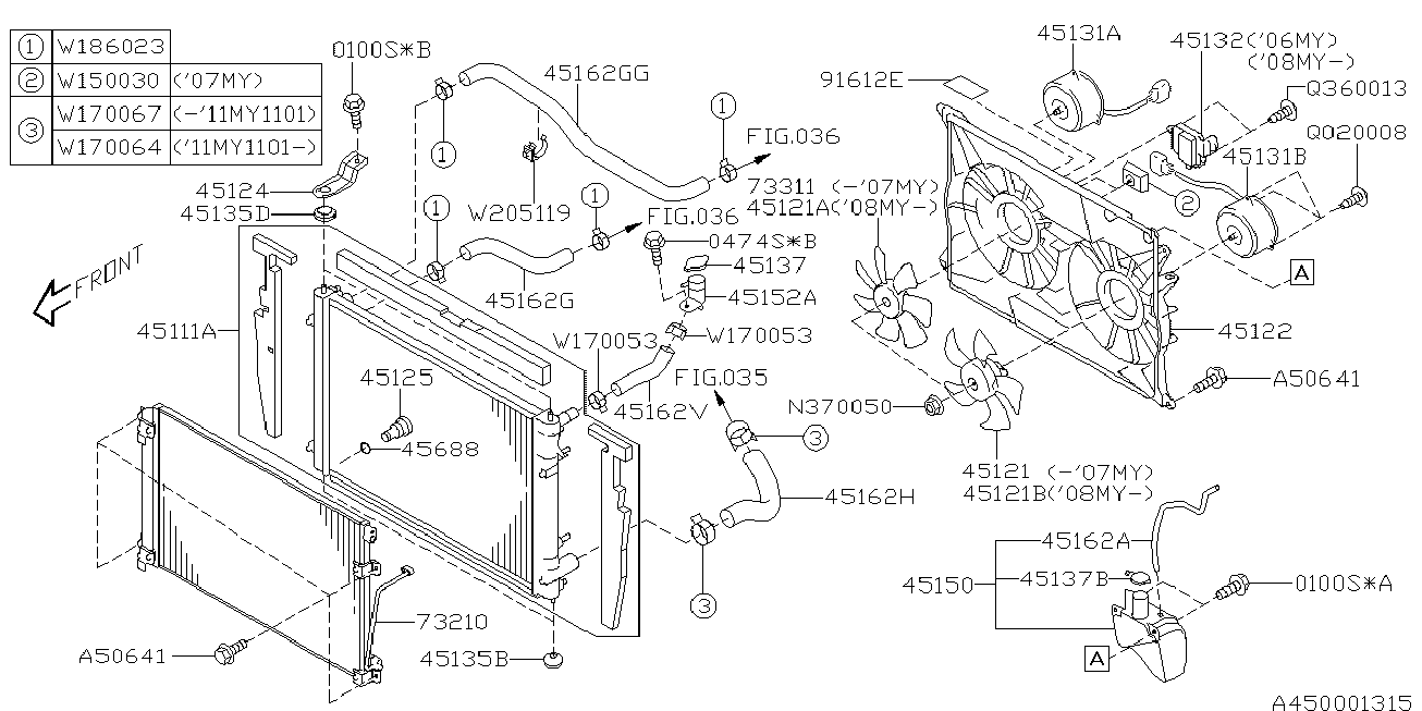 Subaru 45137-XA01A - Sulgurkate, jahutusseade onlydrive.pro