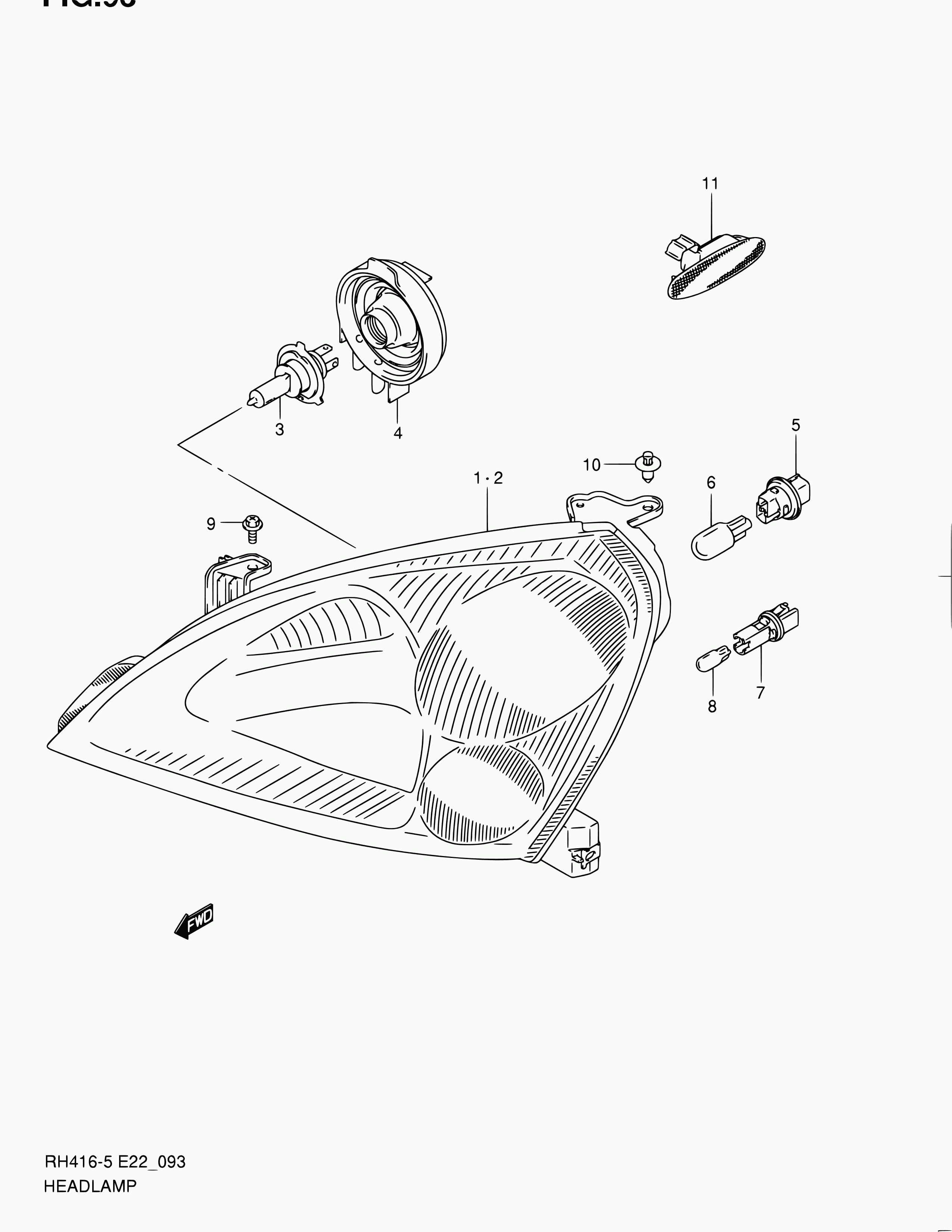 Suzuki 09471-12182 - Bulb, fog light onlydrive.pro