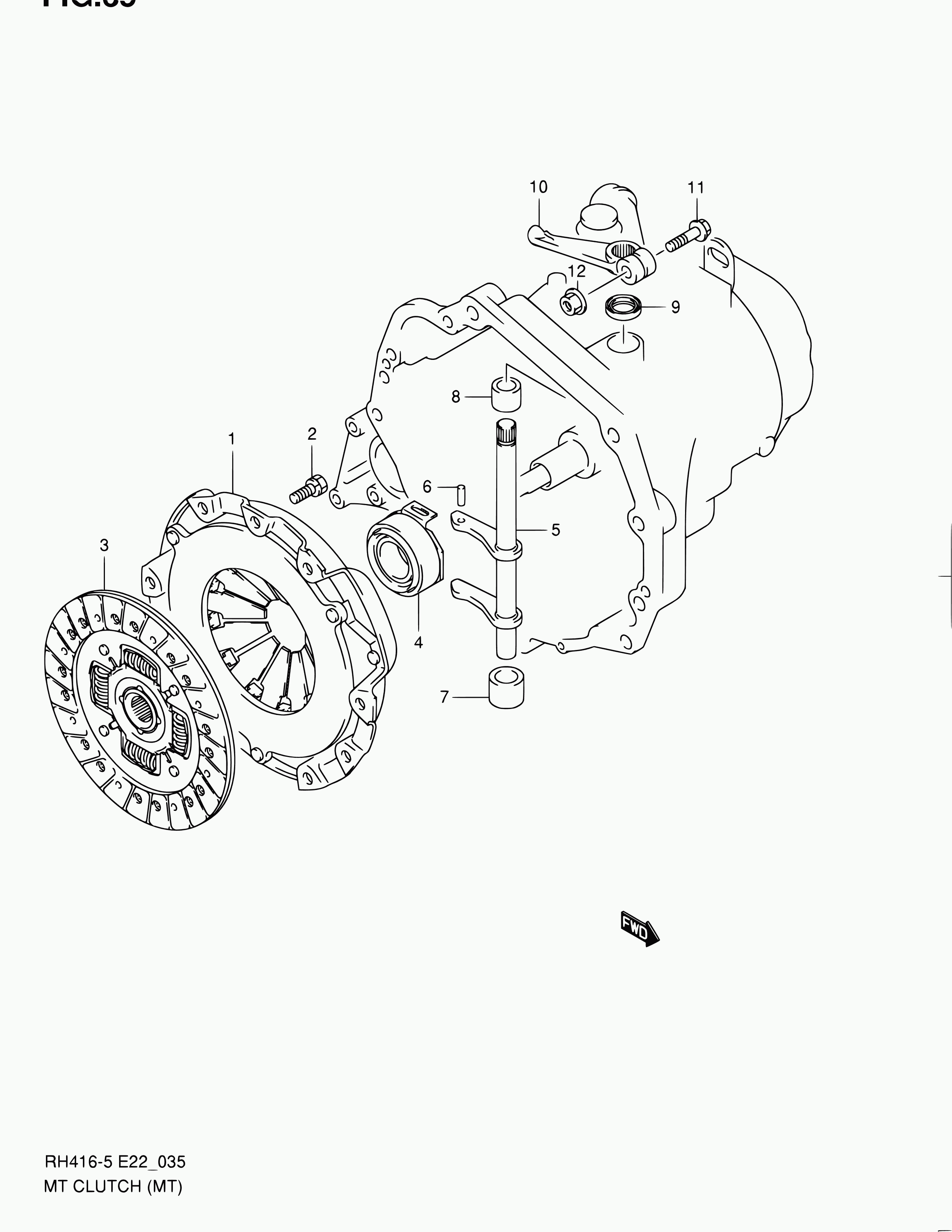 Suzuki 22400-68J00 - Clutch Disc onlydrive.pro