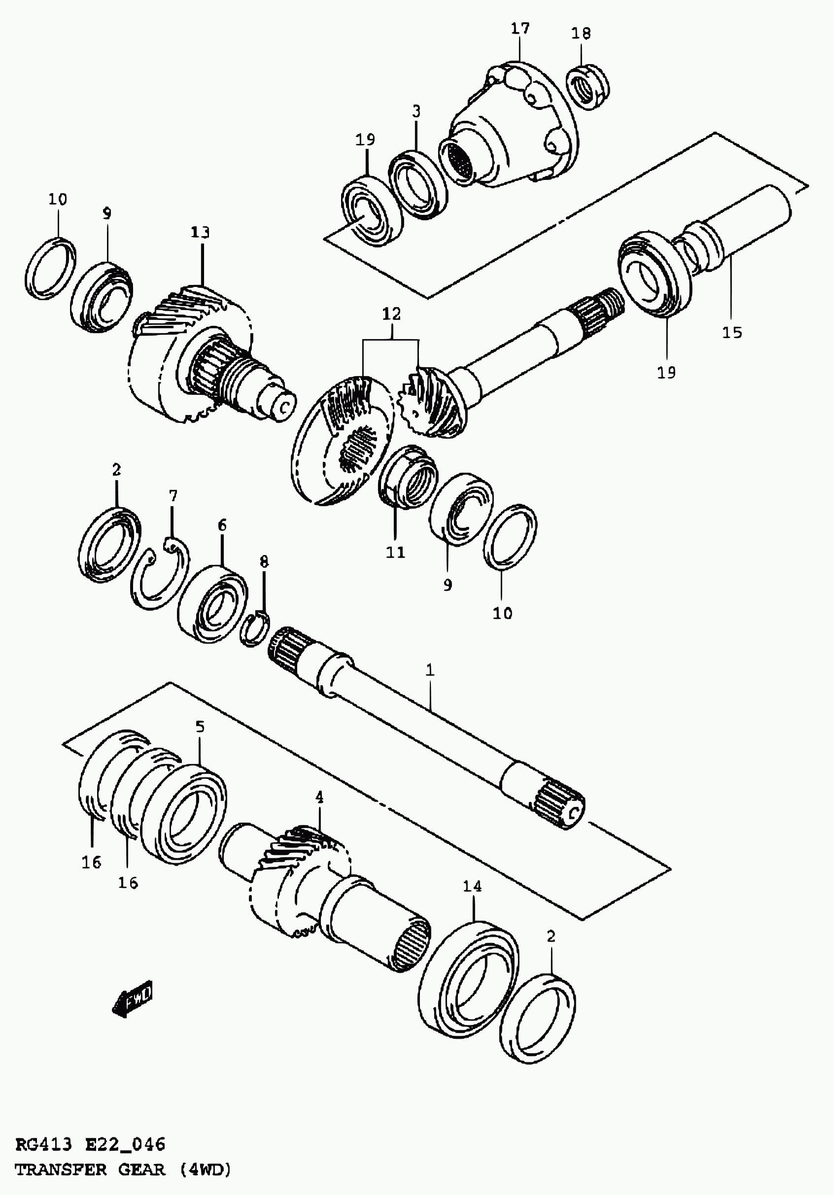 Suzuki 27431-73H30 - Shaft Seal, differential onlydrive.pro