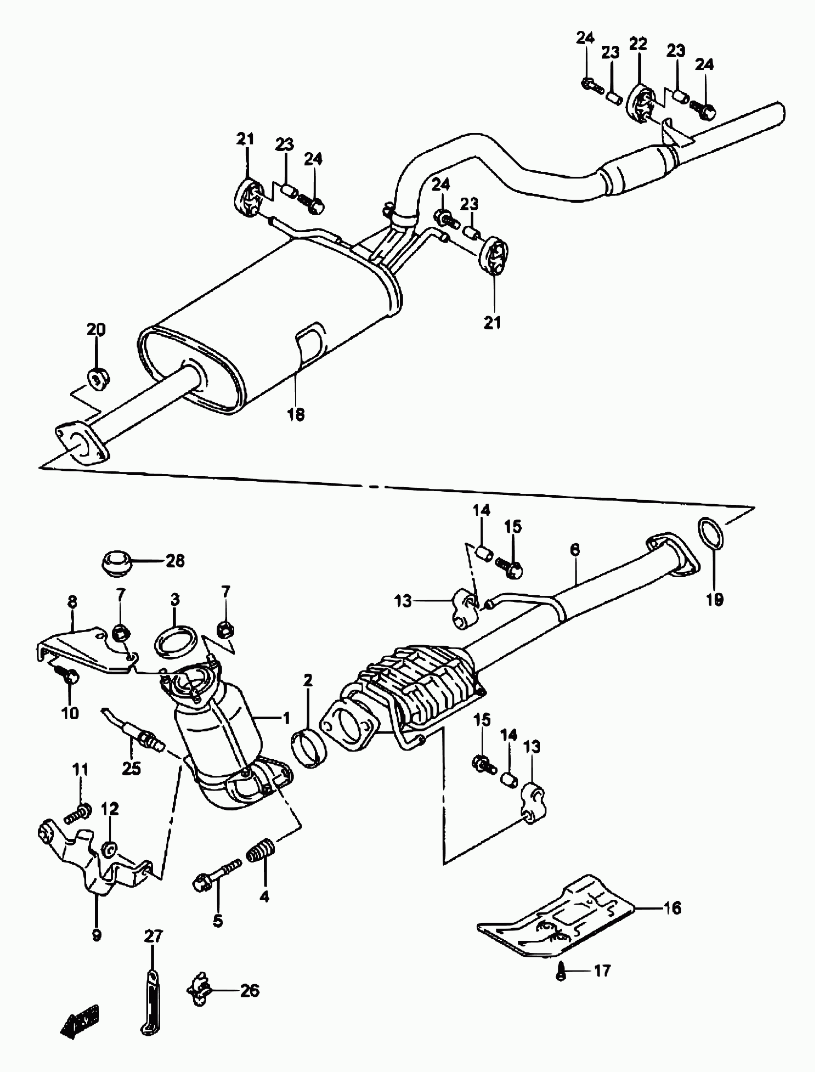 Suzuki 18213-65D40 - Lambda andur onlydrive.pro