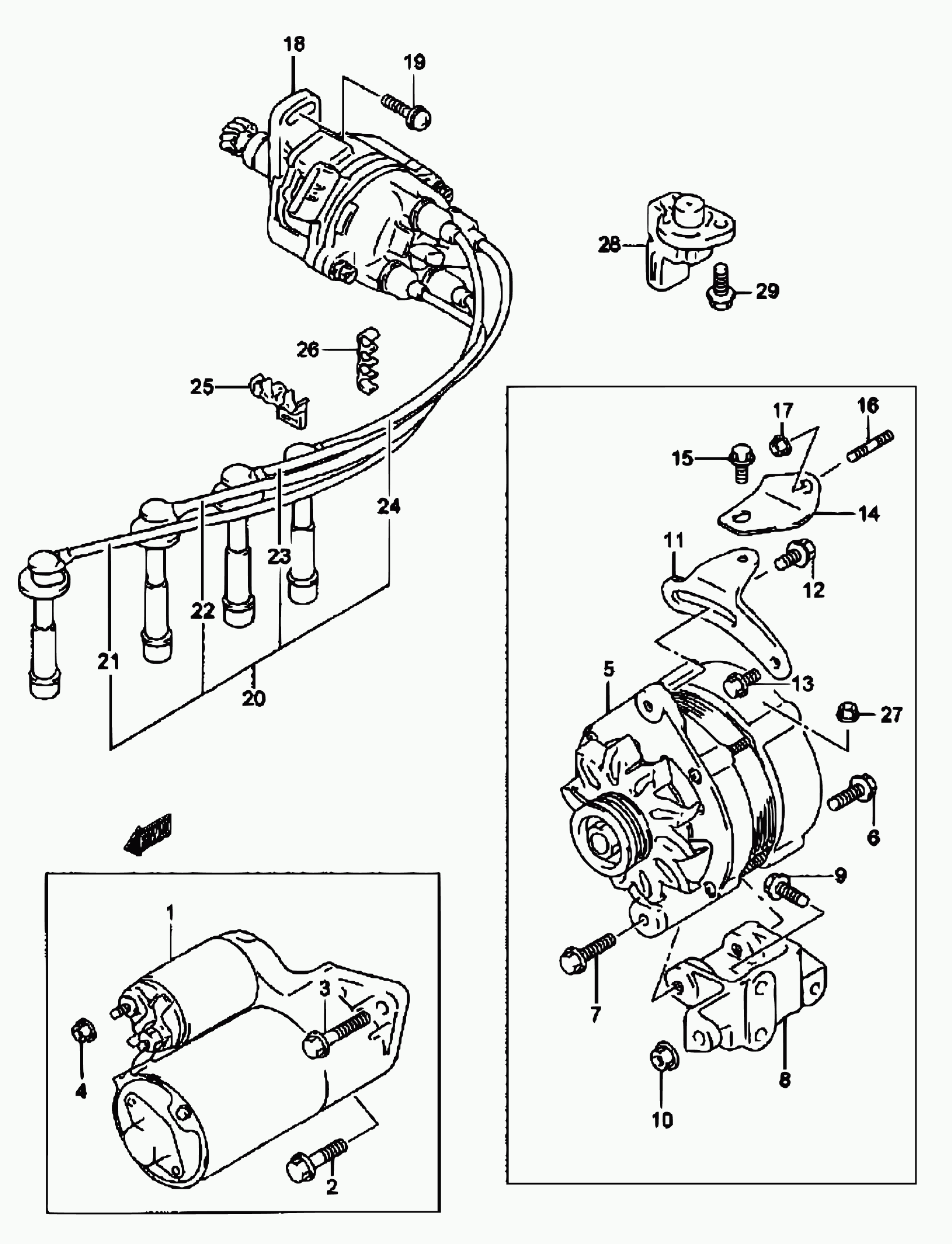 Suzuki 31100-85C00 - Starter onlydrive.pro