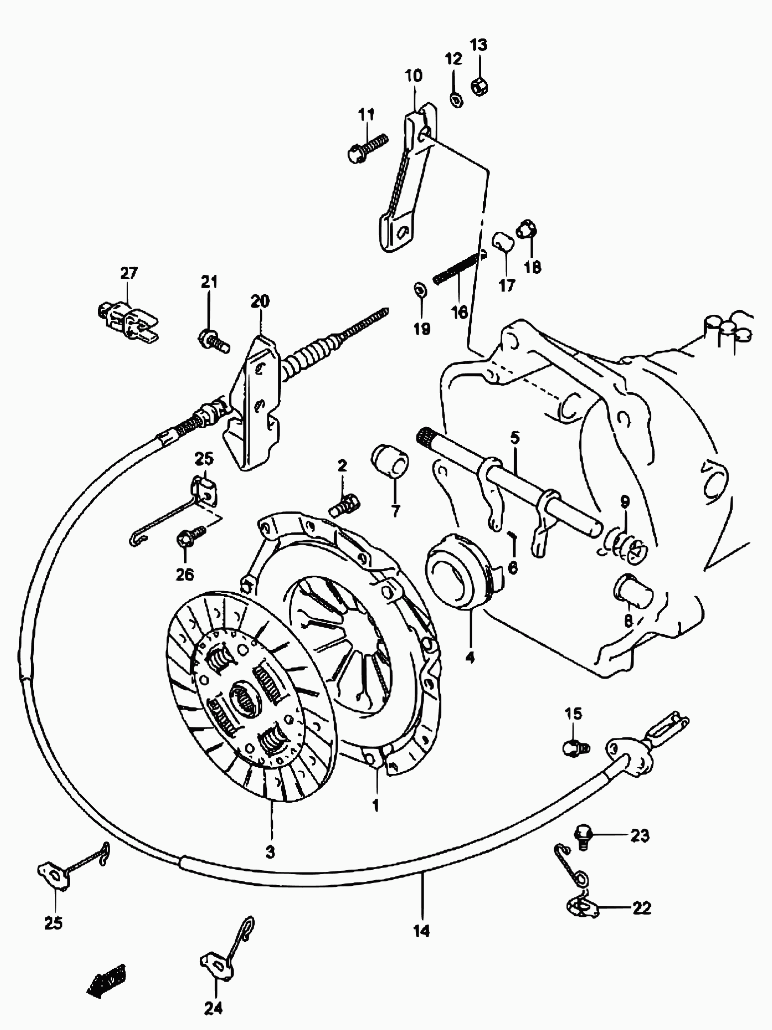 Subaru 23265-84C00 - Clutch Release Bearing onlydrive.pro