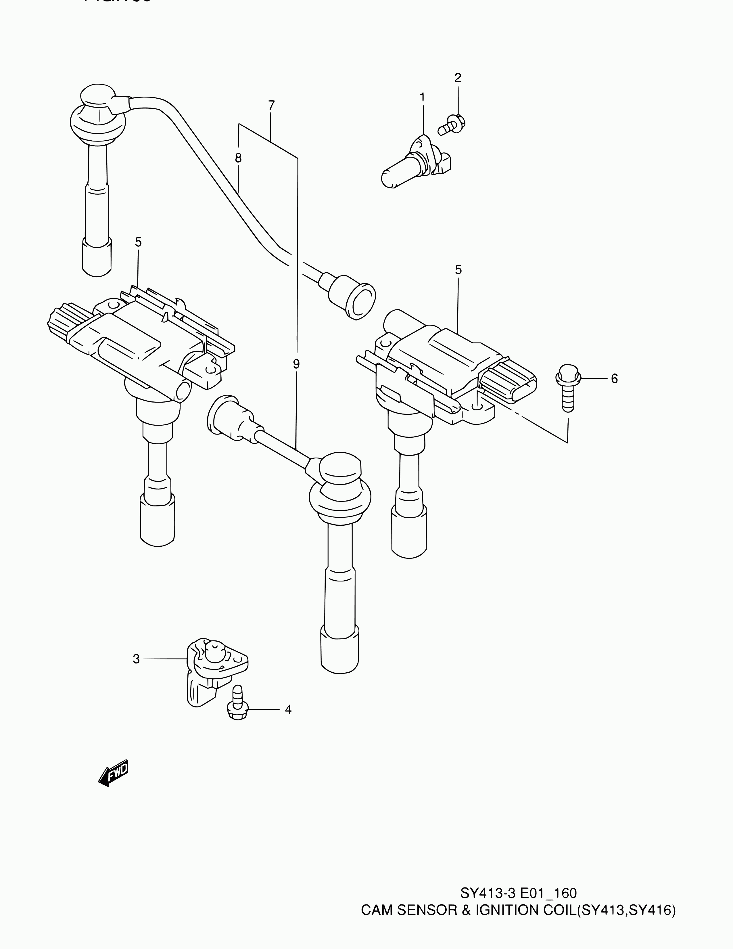 Subaru 33220-70E00 - Sensor, crankshaft pulse onlydrive.pro