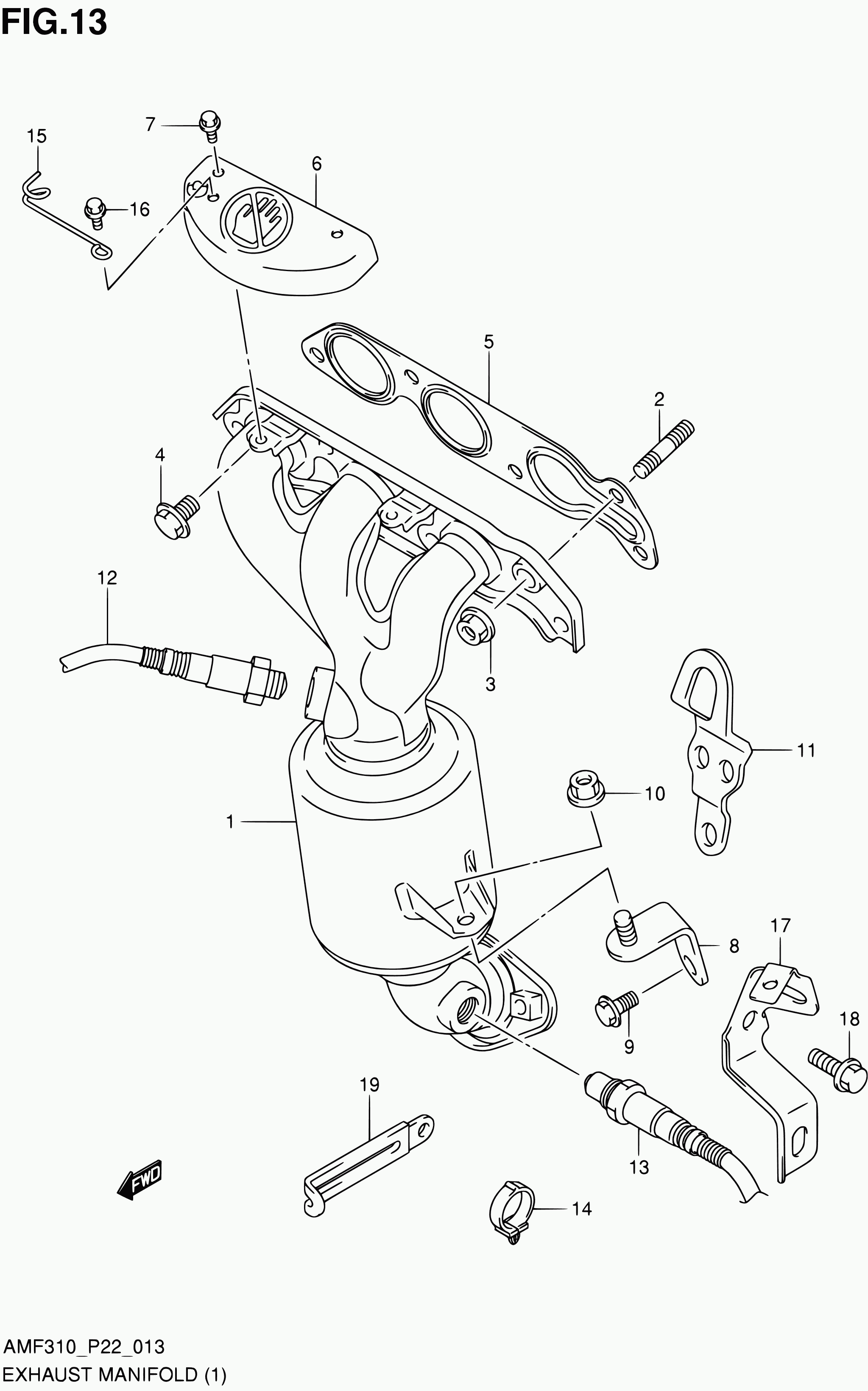 Suzuki 18213-M68KB-0 - Lambda andur onlydrive.pro