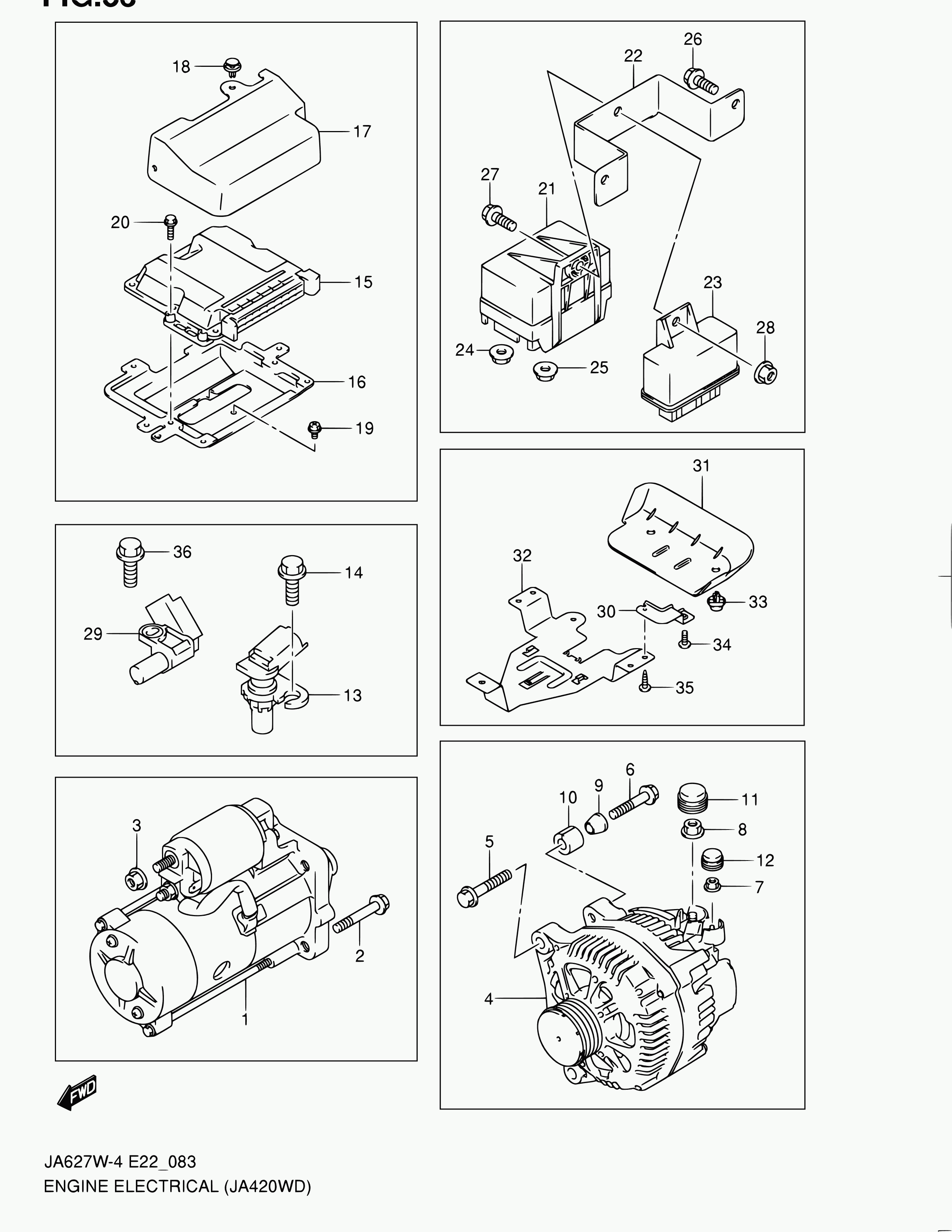 Suzuki 38850-53J00 - Control Unit, glow plug system onlydrive.pro