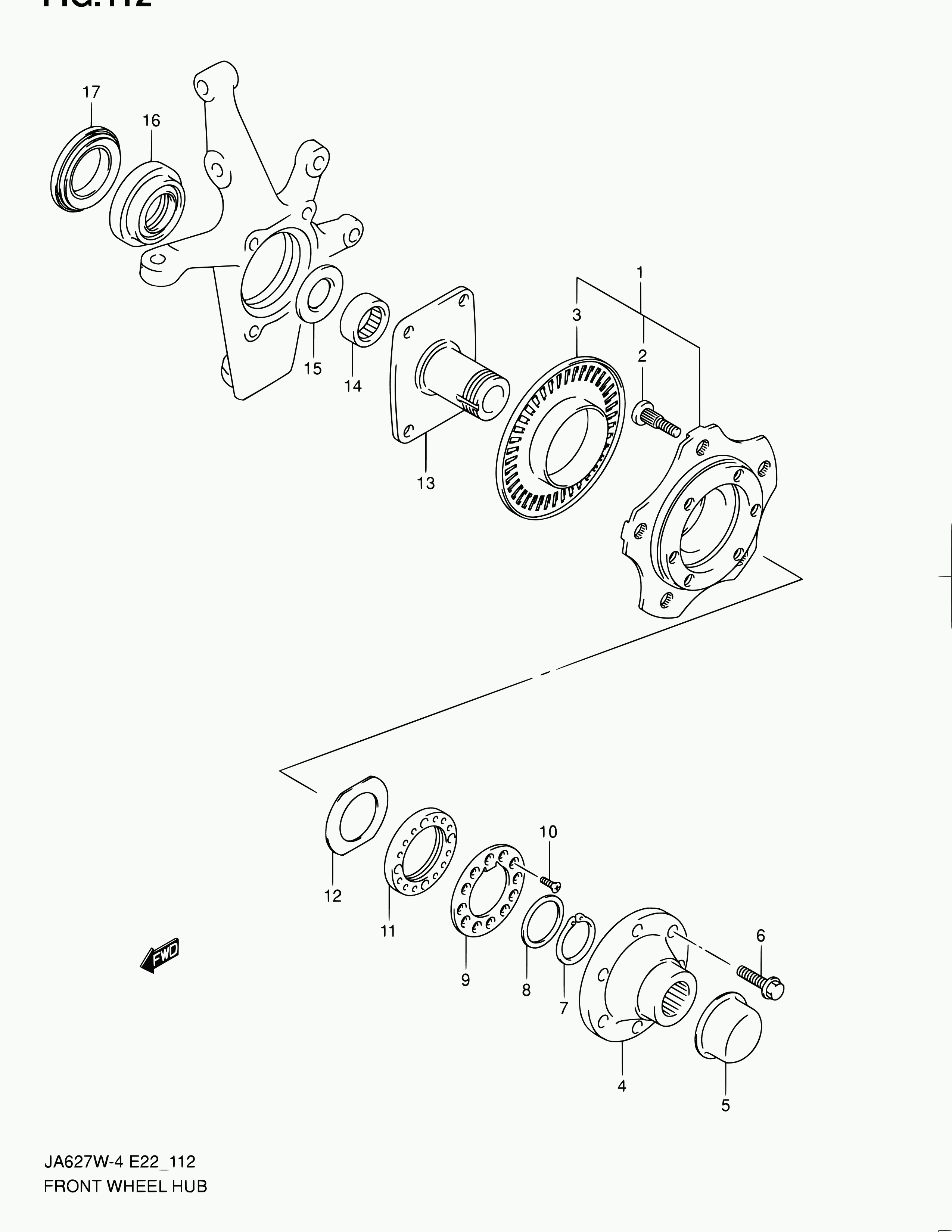 Suzuki 09380-26004 - Bearing Kit, wheel hub onlydrive.pro