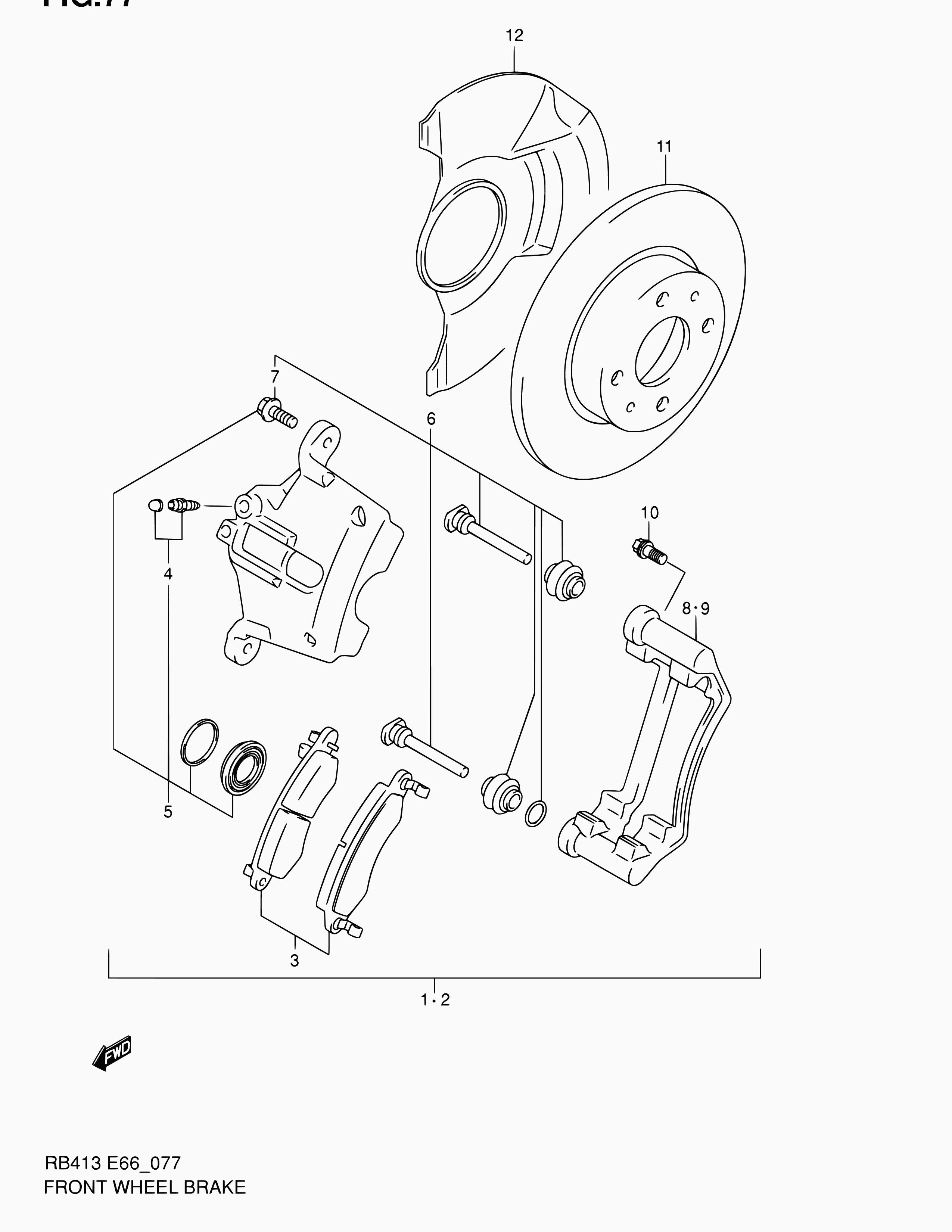 Suzuki 55102-83E00 - Jarrusatula onlydrive.pro