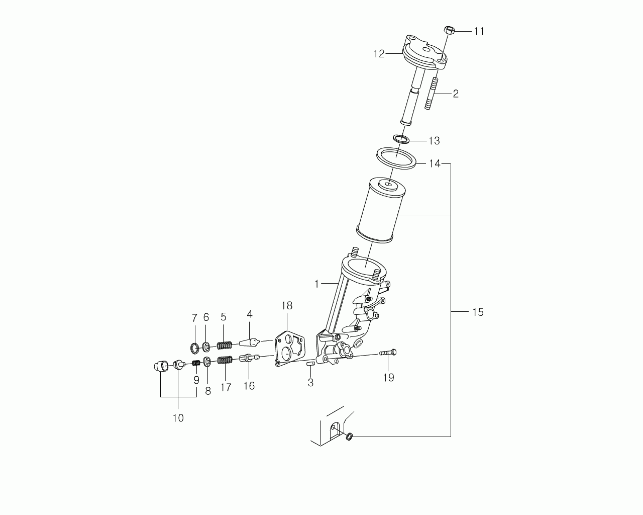 DAEWOO 6611803409 - Öljynsuodatin onlydrive.pro