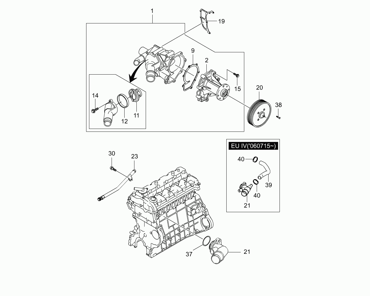 DAEWOO 6062030275 - Termostats, Dzesēšanas šķidrums onlydrive.pro