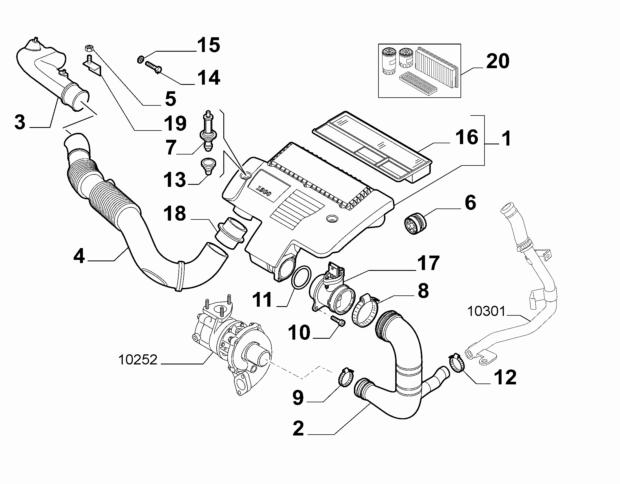 FIAT 51782034 - Датчик потока, массы воздуха onlydrive.pro