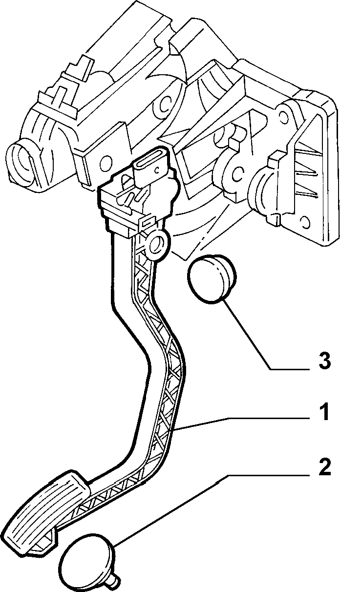 FIAT 51783168 - Sensor, accelerator pedal position onlydrive.pro