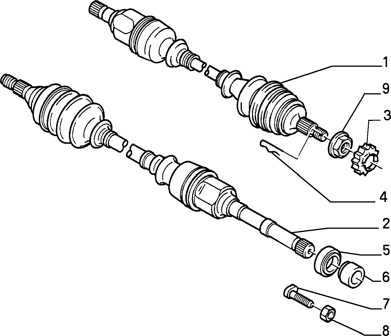 CITROËN 1481452080 - Joint Kit, drive shaft onlydrive.pro