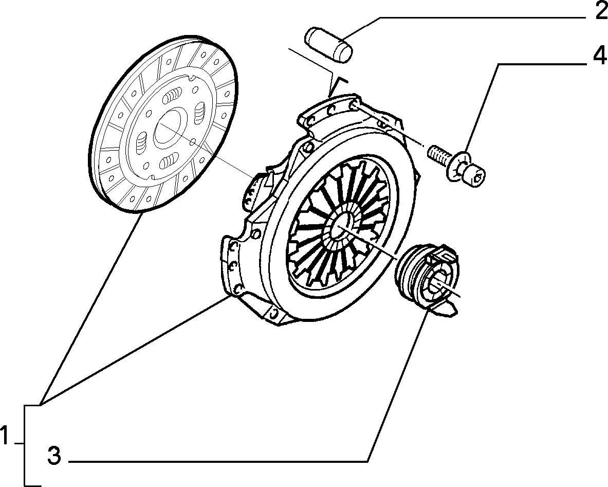 CITROËN 96 882 261 80 - Clutch Release Bearing onlydrive.pro