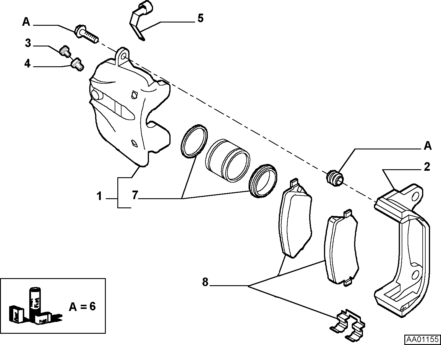 PEUGEOT 77363956 - Brake Pad Set, disc brake onlydrive.pro