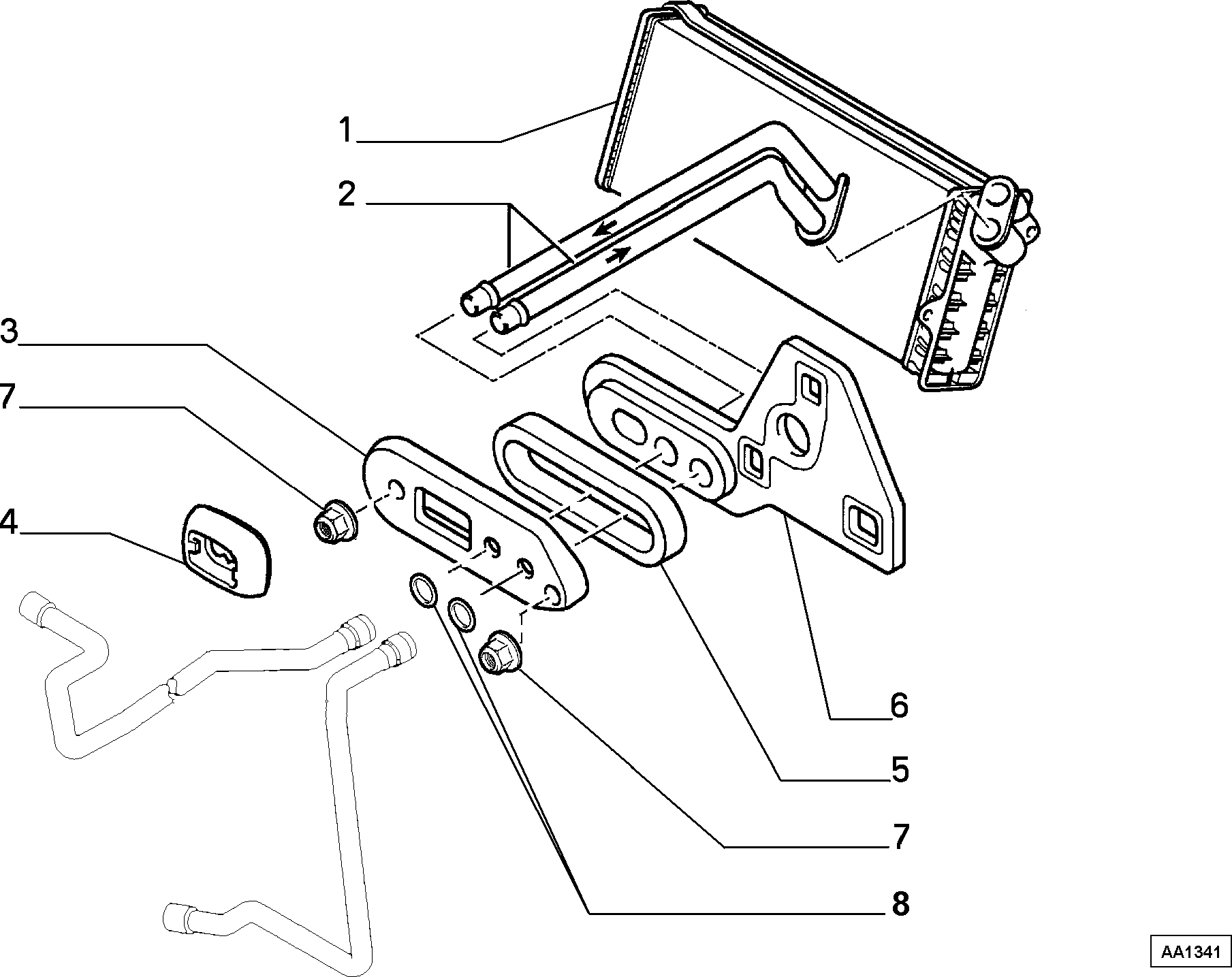 CITROËN 95.669.446.80 - Siltummainis, Salona apsilde onlydrive.pro