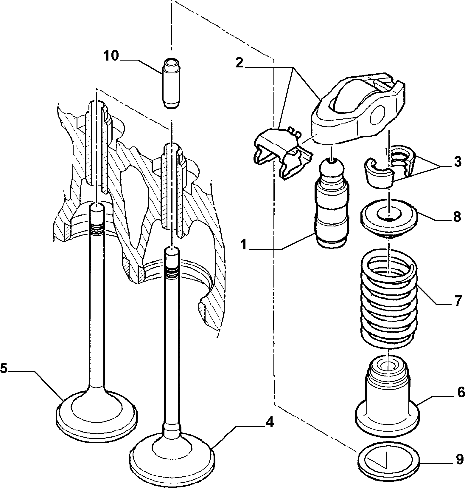 CITROËN 9464396380 - Толкатель, гидрокомпенсатор onlydrive.pro