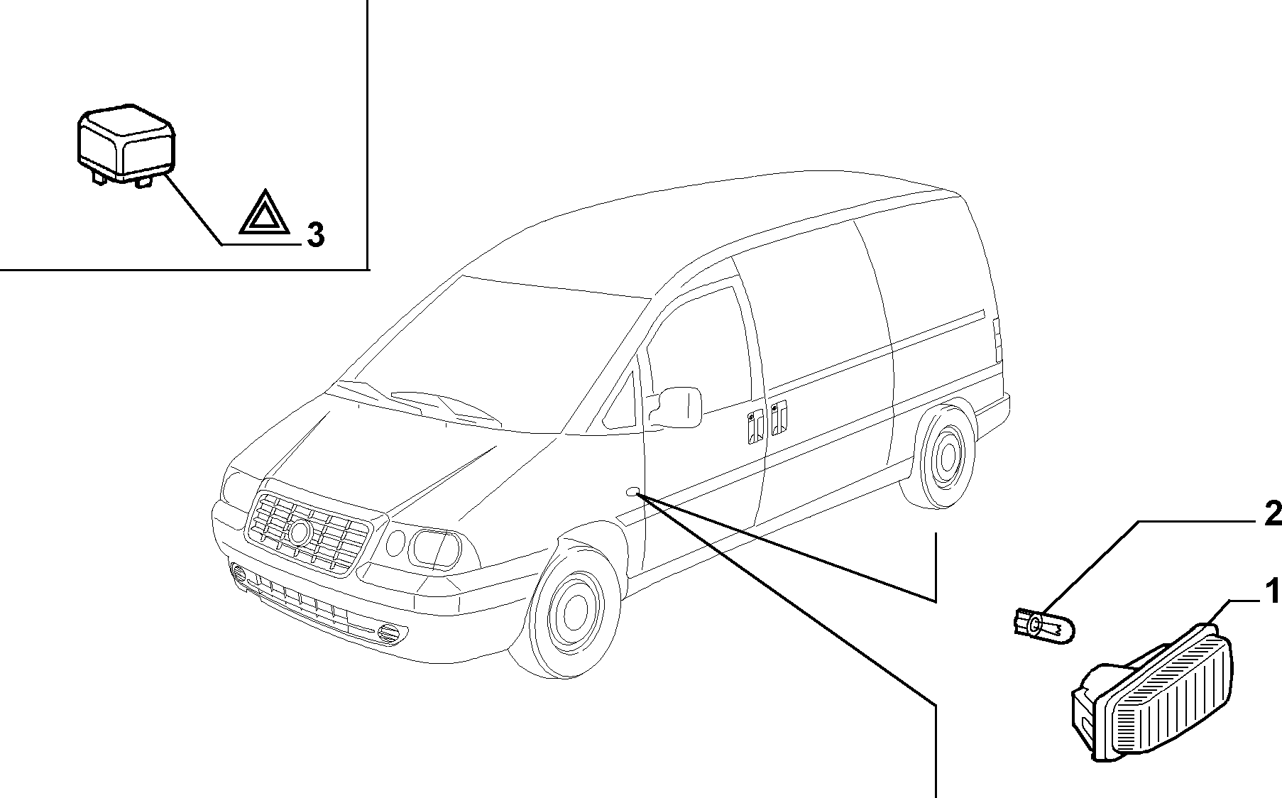 CITROËN 9563533980 - Signalling devices (var.: 1/rev.: 0): 01 pcs. onlydrive.pro