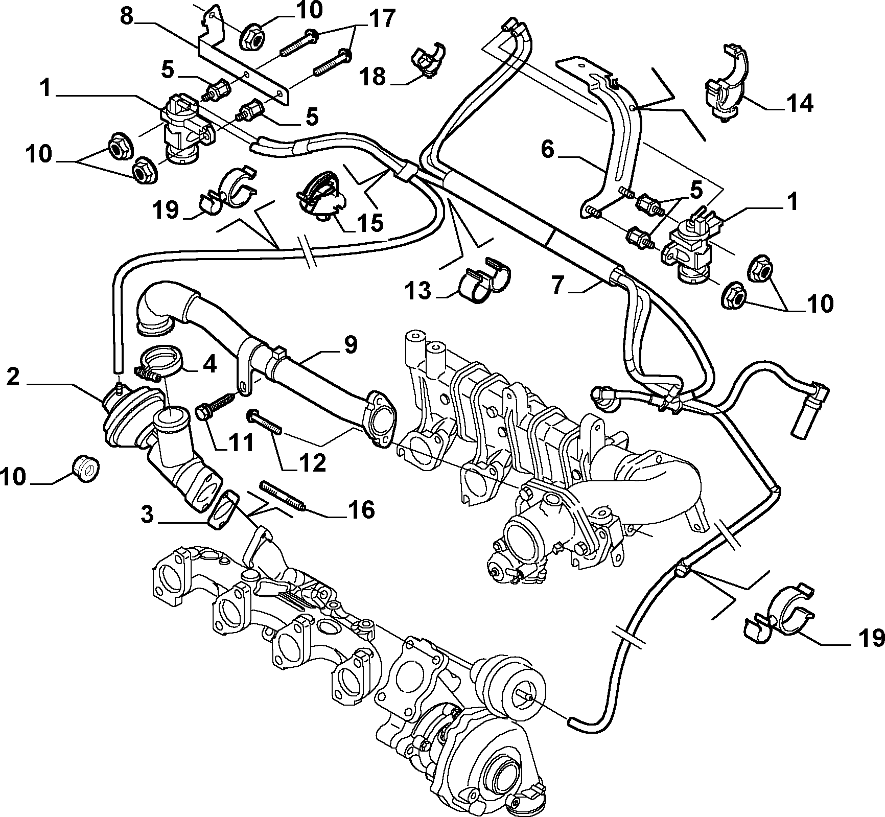 PEUGEOT 9635651080 - EGR Valve onlydrive.pro