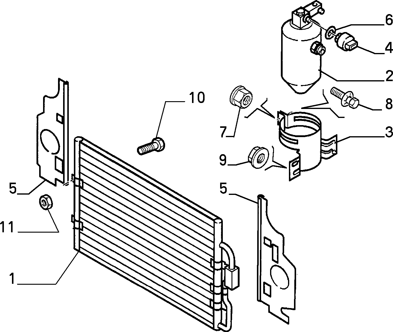 FIAT 9617682080 - Kuivati,kliimaseade onlydrive.pro