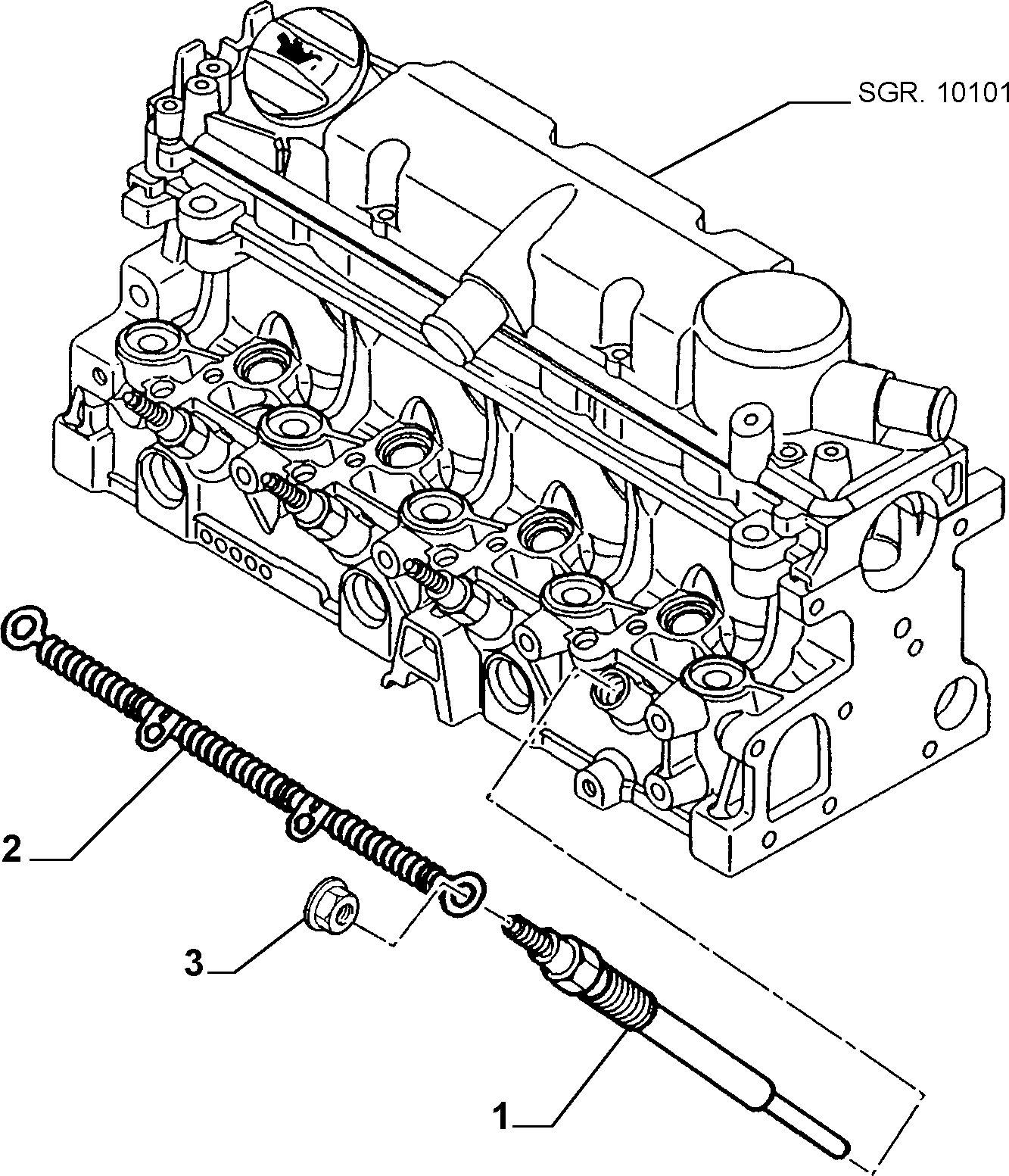 FIAT 9651029780 - Kaitinimo žvakė onlydrive.pro