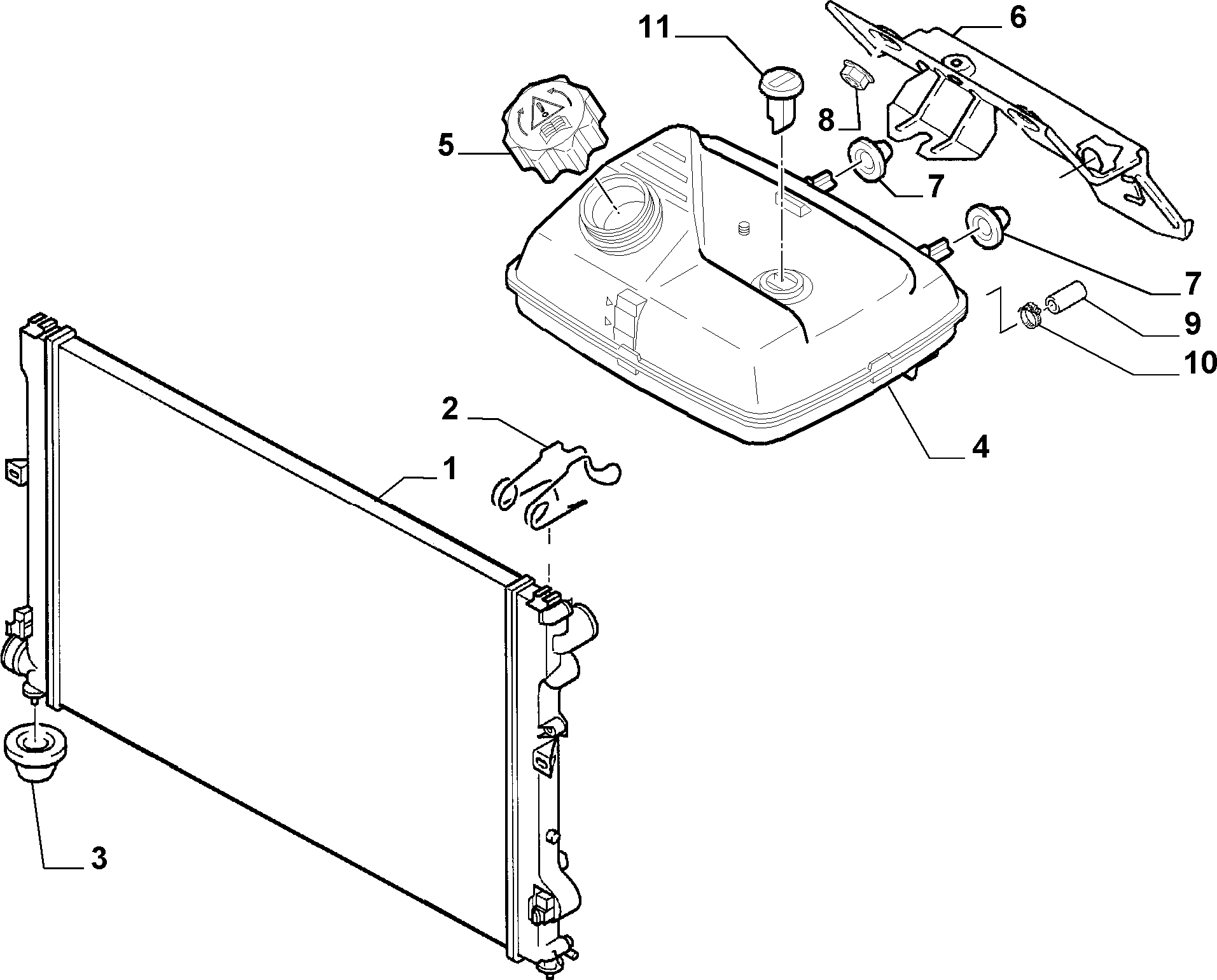 PEUGEOT 1475060080 - Radiators, Motora dzesēšanas sistēma onlydrive.pro