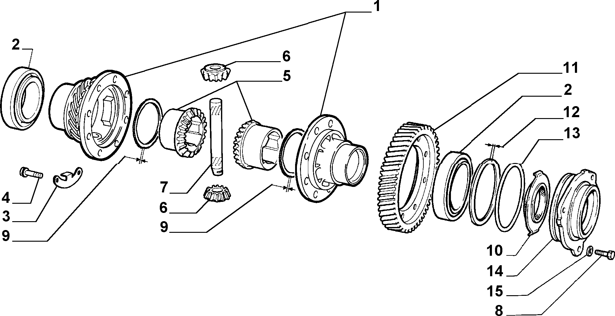 FIAT 7634888 - Shaft Seal, differential onlydrive.pro