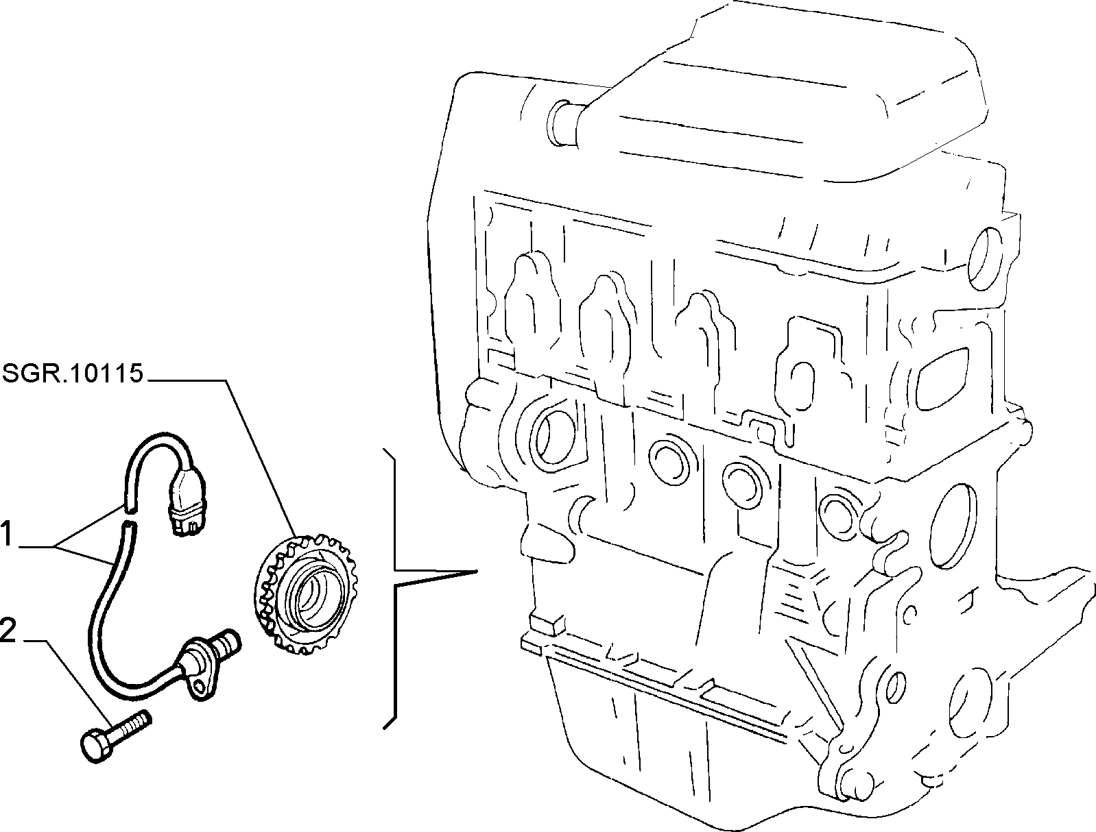 FERRARI 46774532 - Датчик скорости / RPM onlydrive.pro