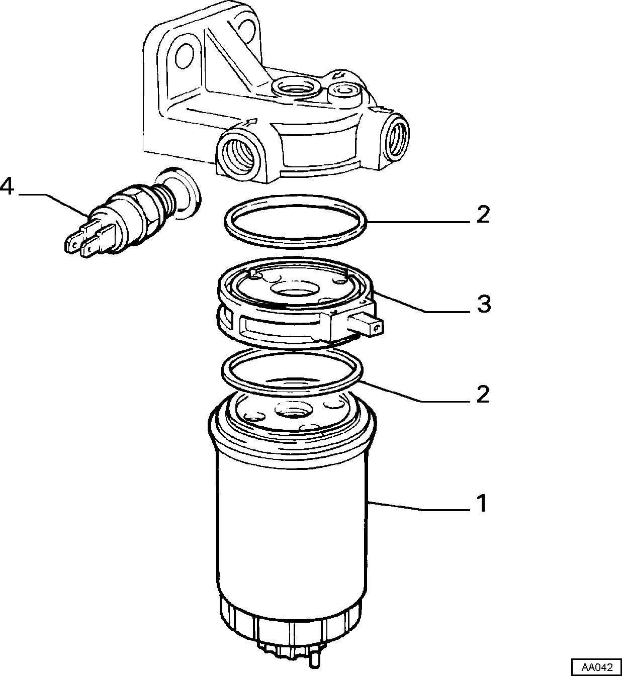 FIAT 71736116 - Kütusefilter onlydrive.pro