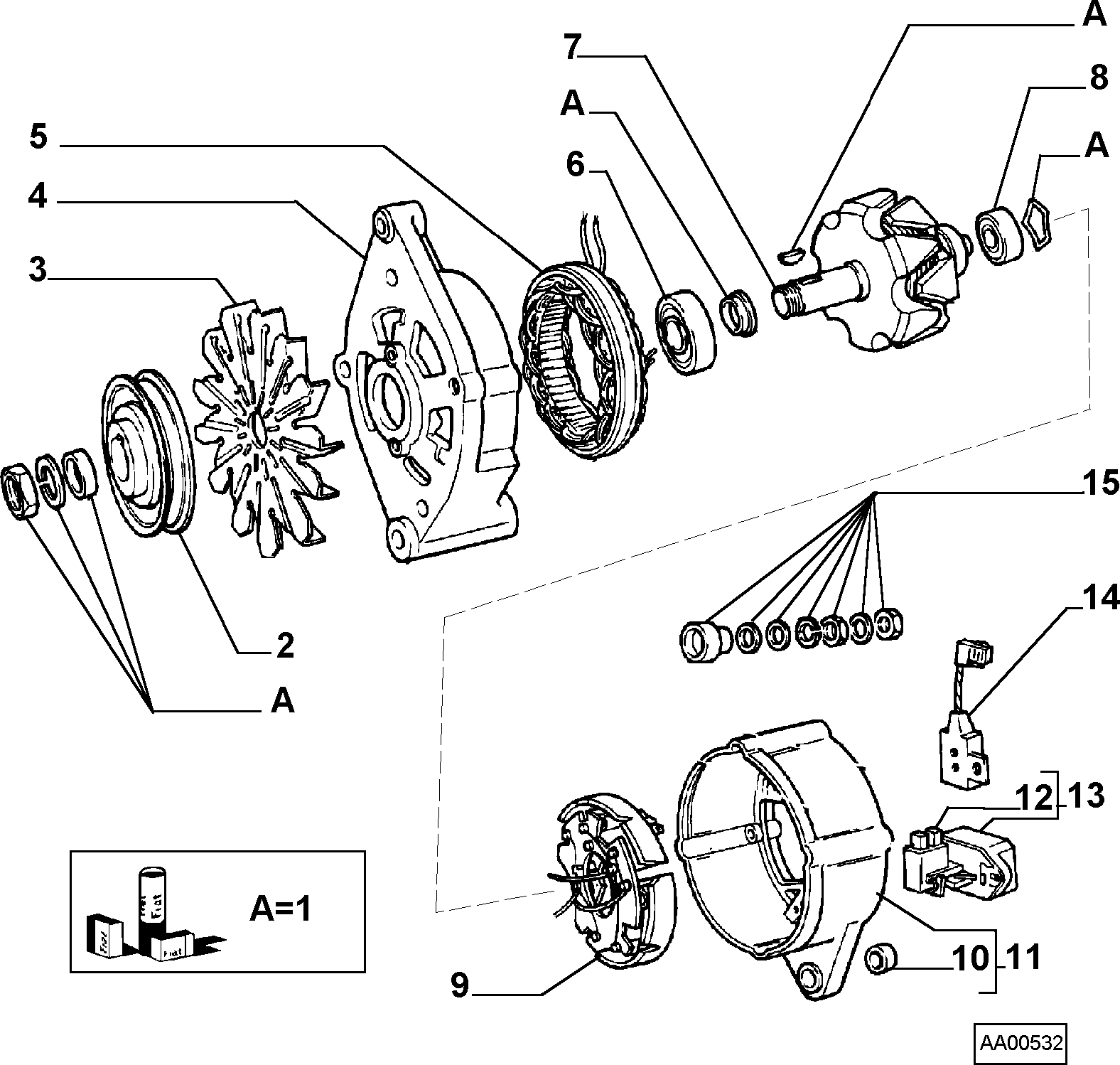 IVECO 9942 885 - Jänniteensäädin onlydrive.pro