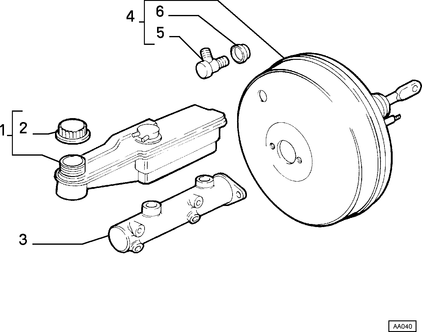 FIAT 9948877 - Brake Master Cylinder onlydrive.pro