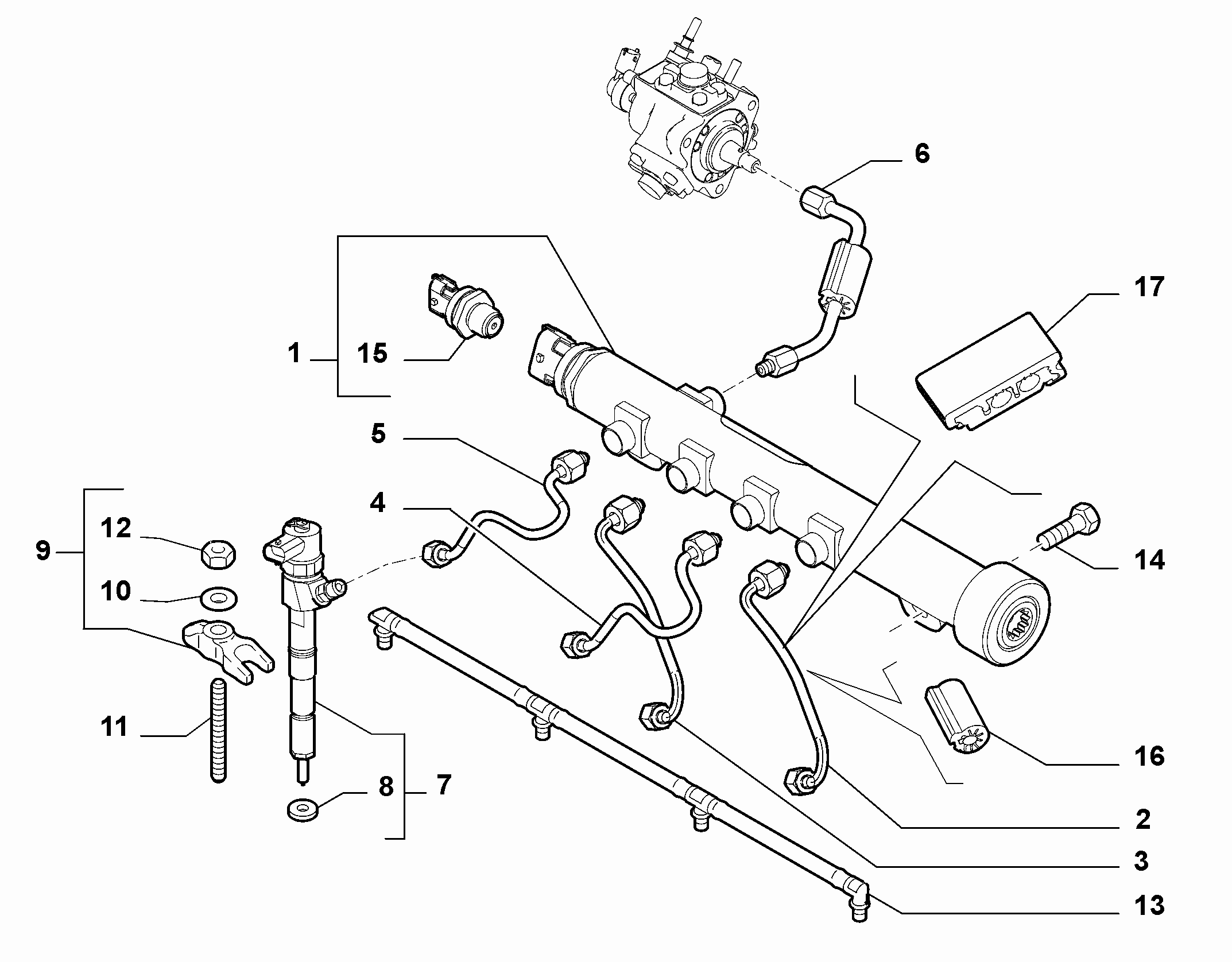 Opel 55221016 - Seal Ring, injector shaft onlydrive.pro